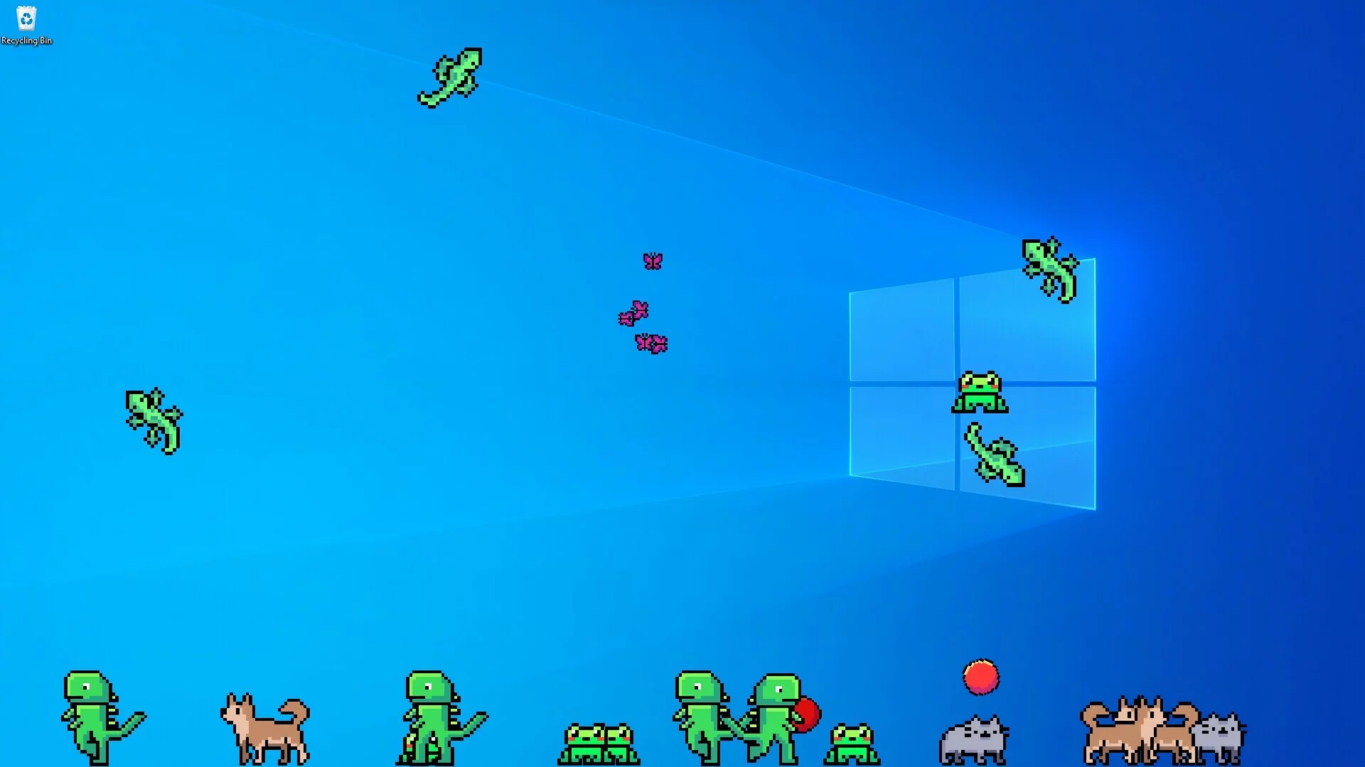 Изображение игры: Desktop Creatures