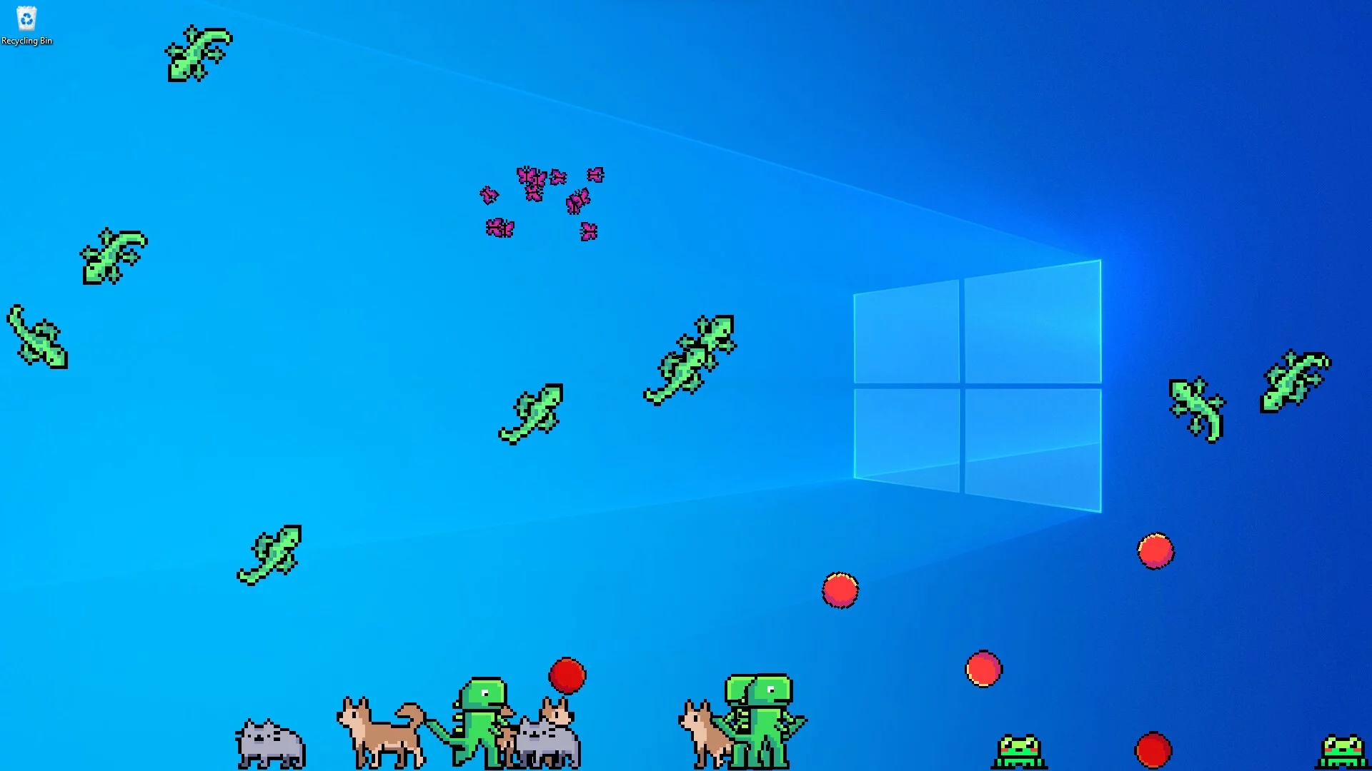 Изображение игры: Desktop Creatures