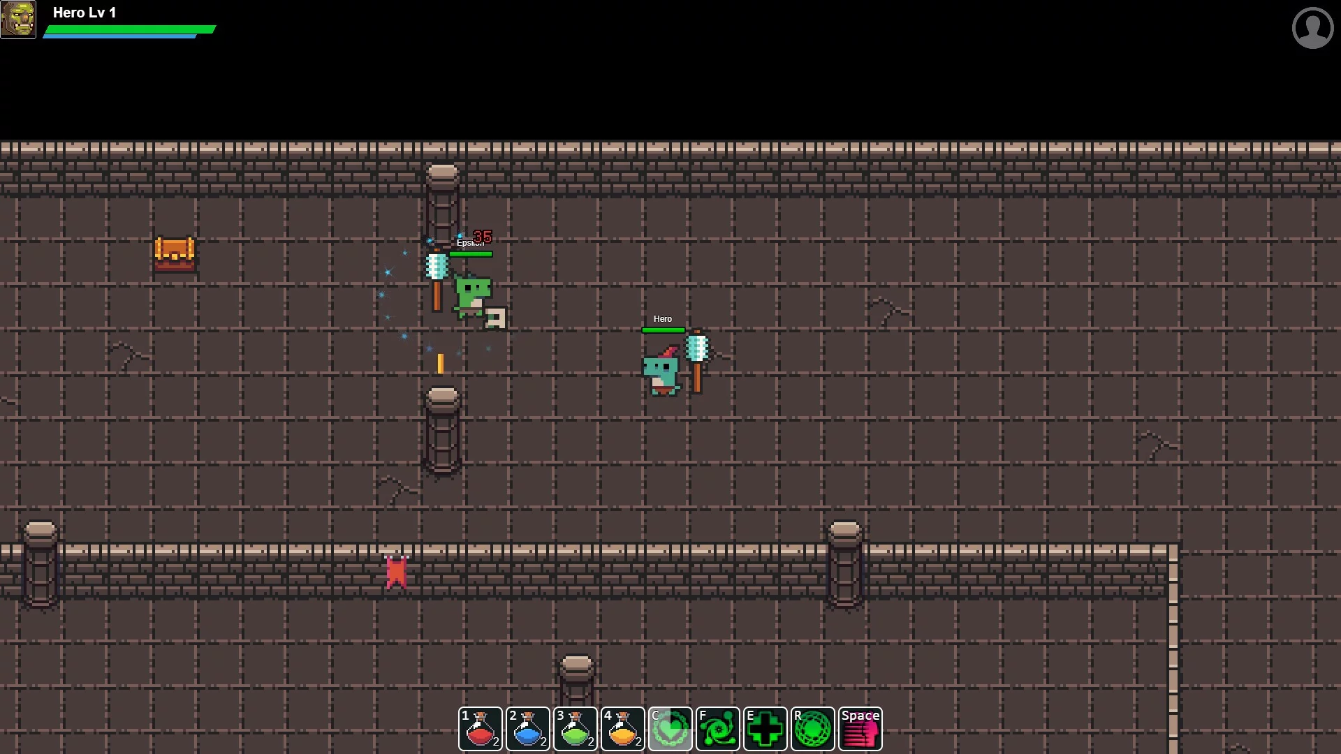 Изображение игры: Combat Dungeon