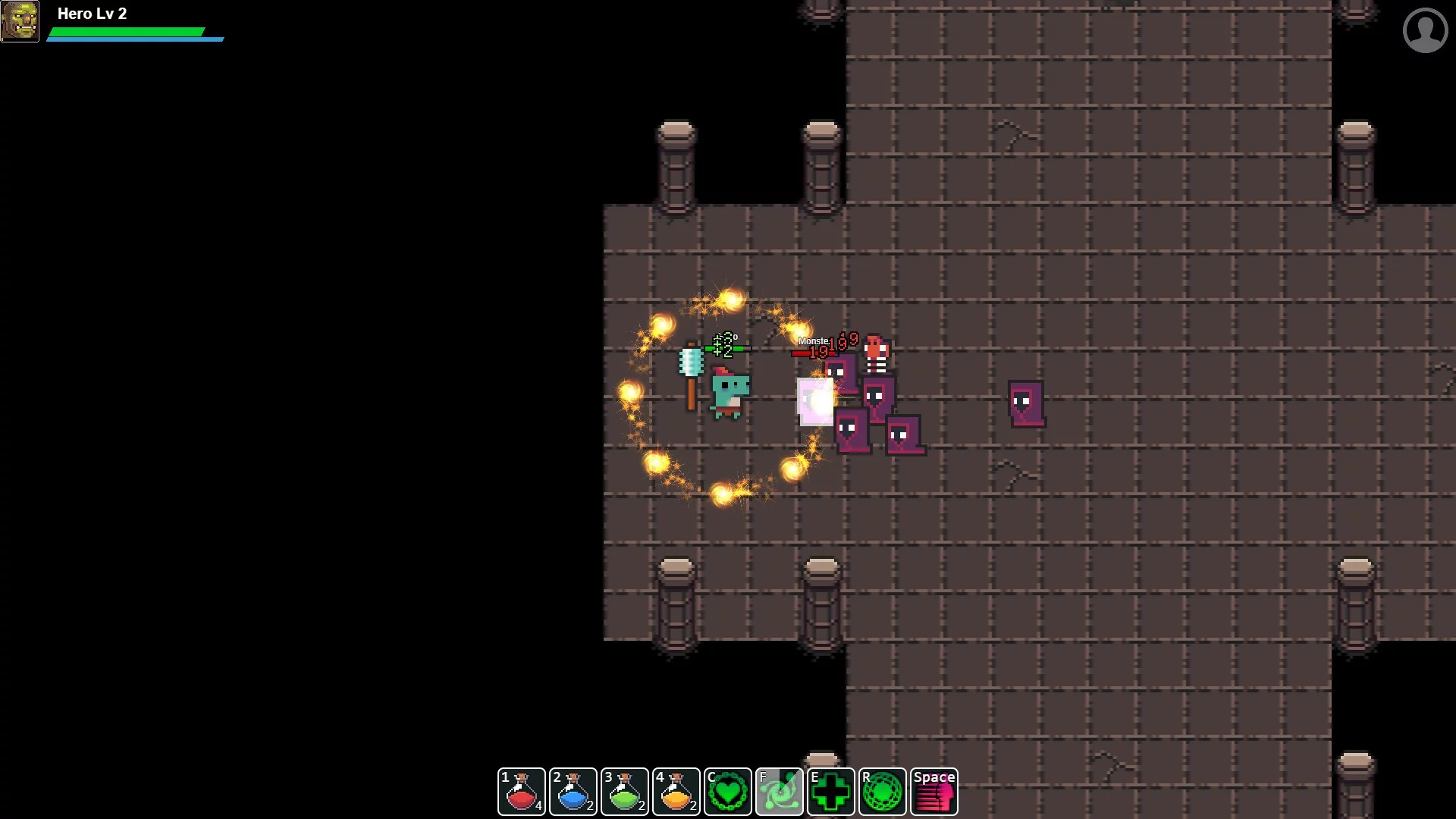 Изображение игры: Combat Dungeon