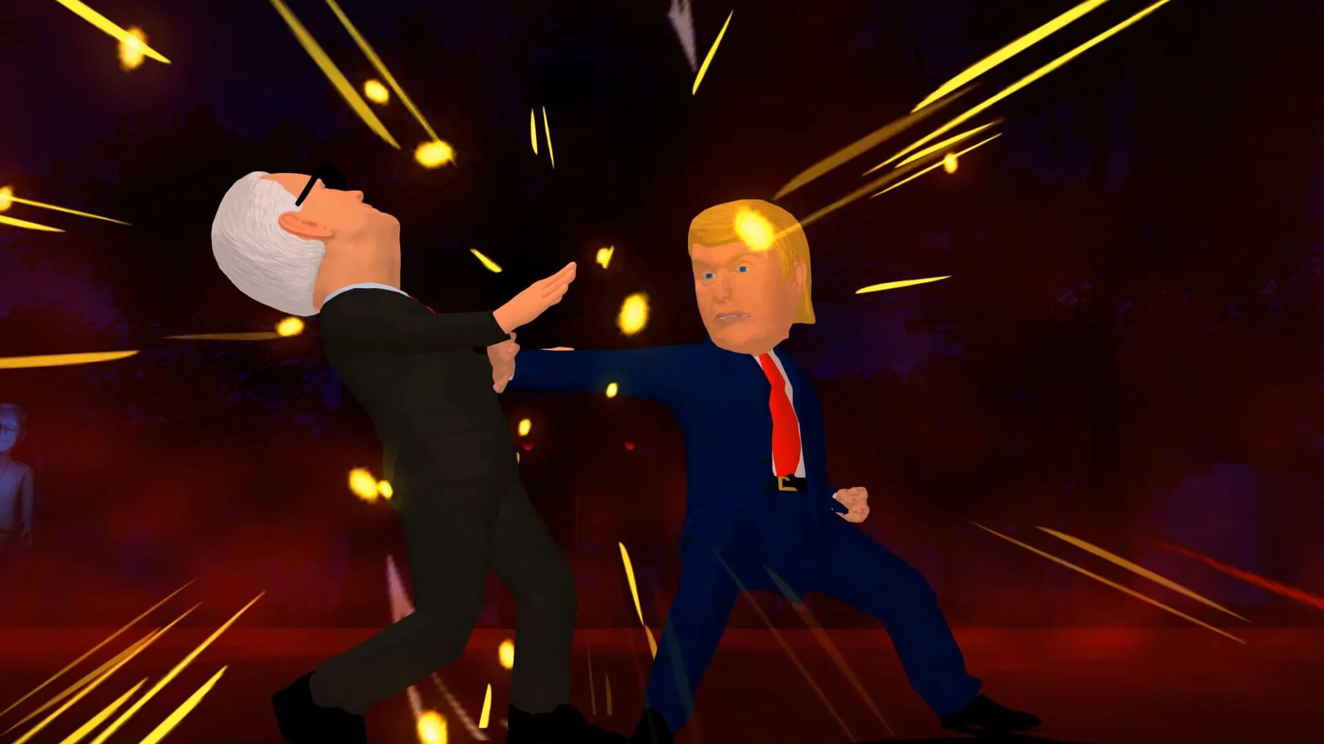 Изображение игры: Political Punchers: 2024 Arena