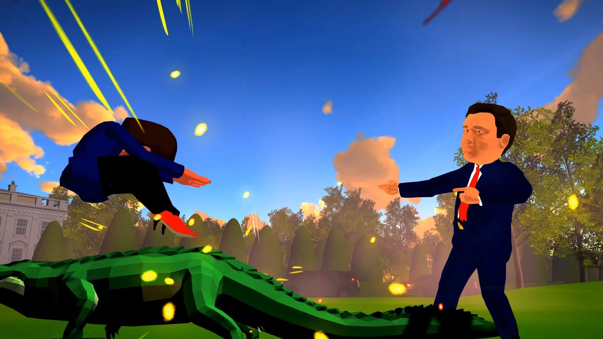 Изображение игры: Political Punchers: 2024 Arena