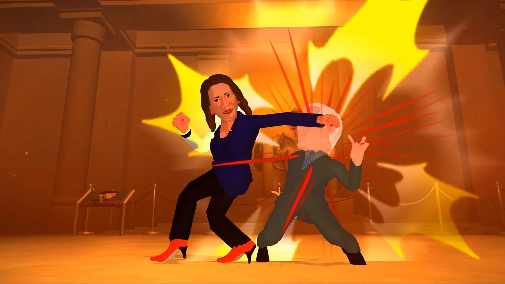 Изображение игры: Political Punchers: 2024 Arena