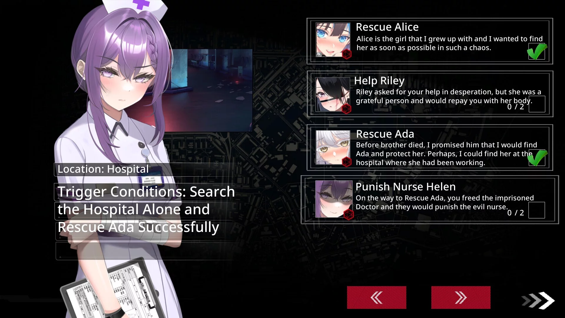 Изображение игры: Fatal Countdown - immoral List of Desires