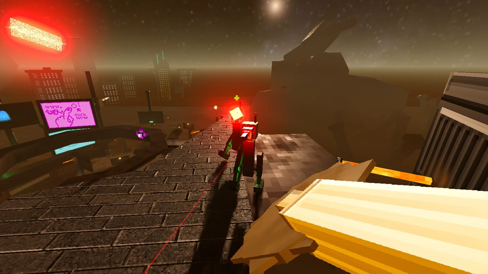 Изображение игры: Shoot Giant Robots and Wallrun