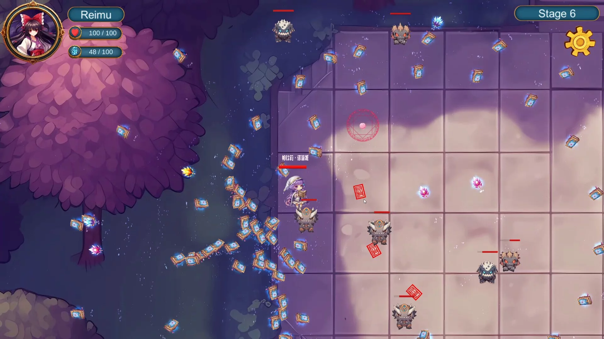 Изображение игры: Touhou Eternal Spell Cards
