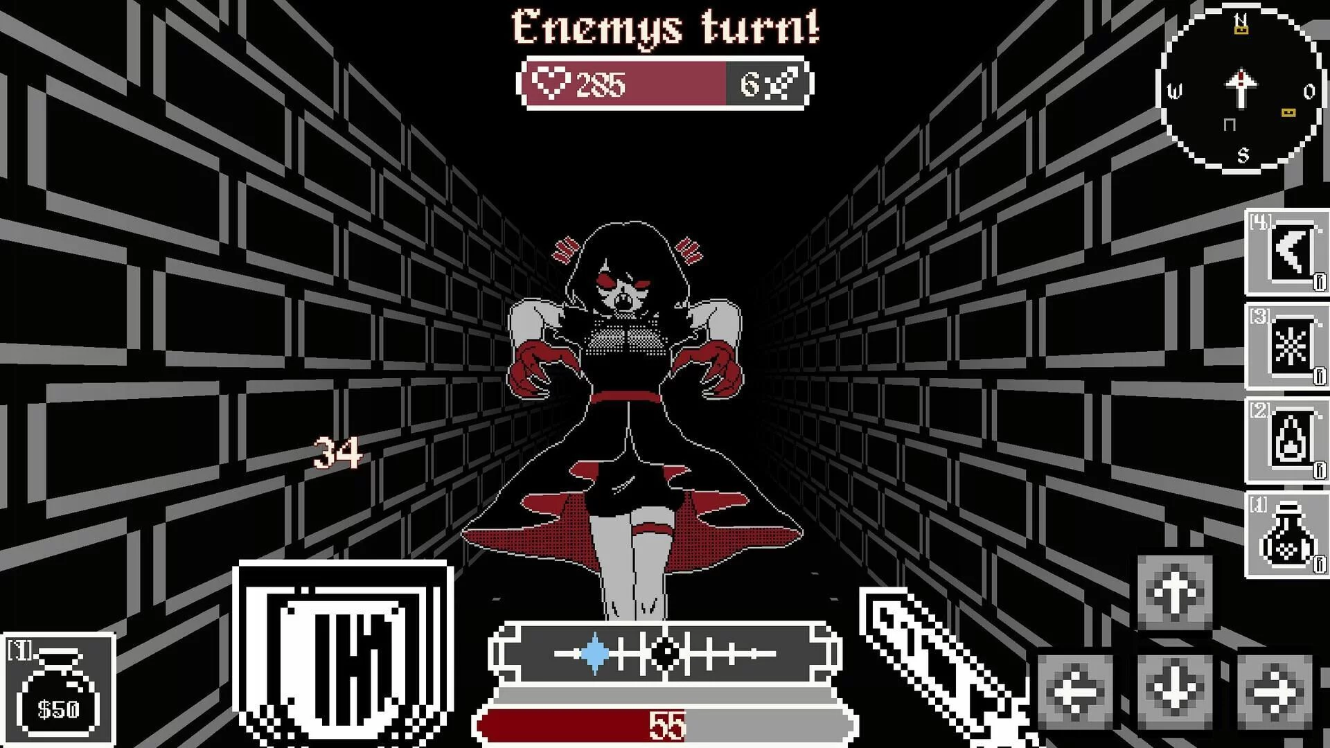 Изображение игры: Dungeon Vixens: A Tale of Temptation