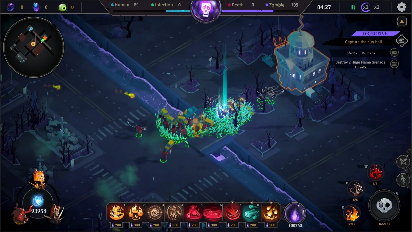 Изображение игры: Swarm the City: Zombie Evolved