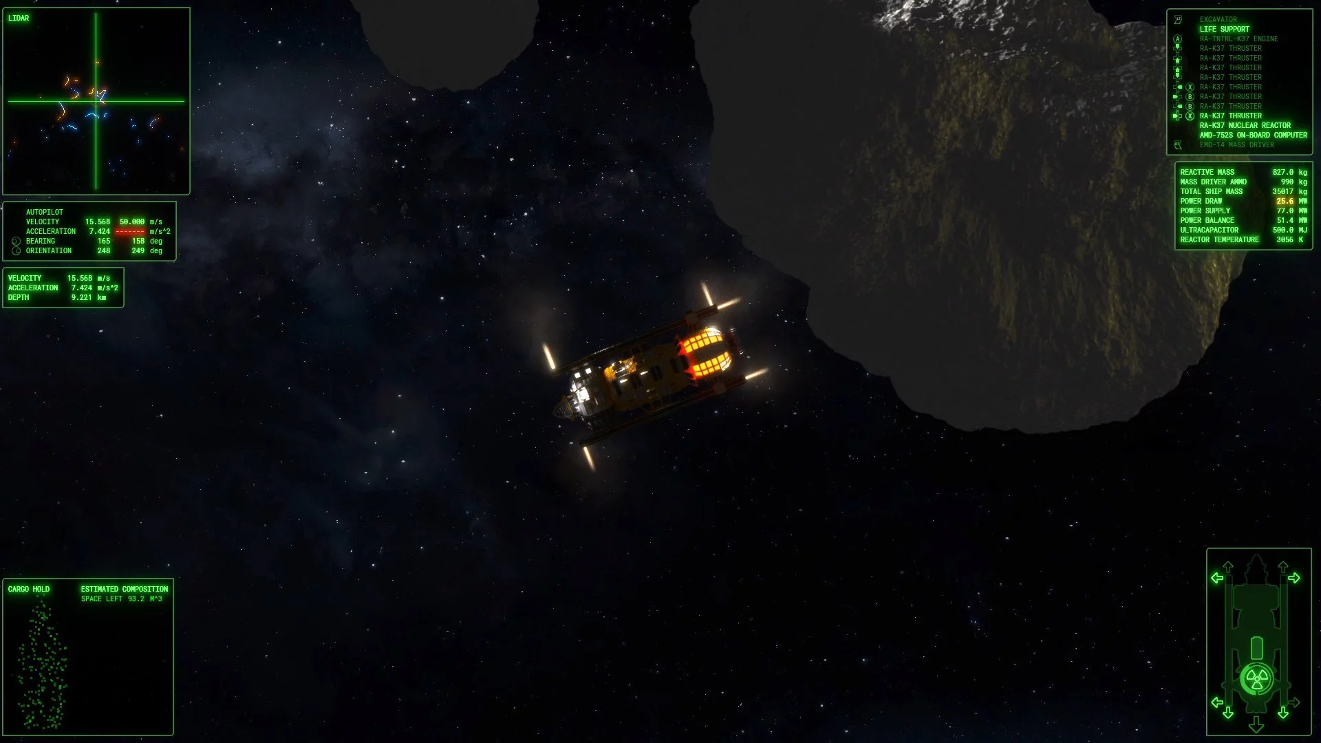 Изображение игры: ΔV: Rings of Saturn