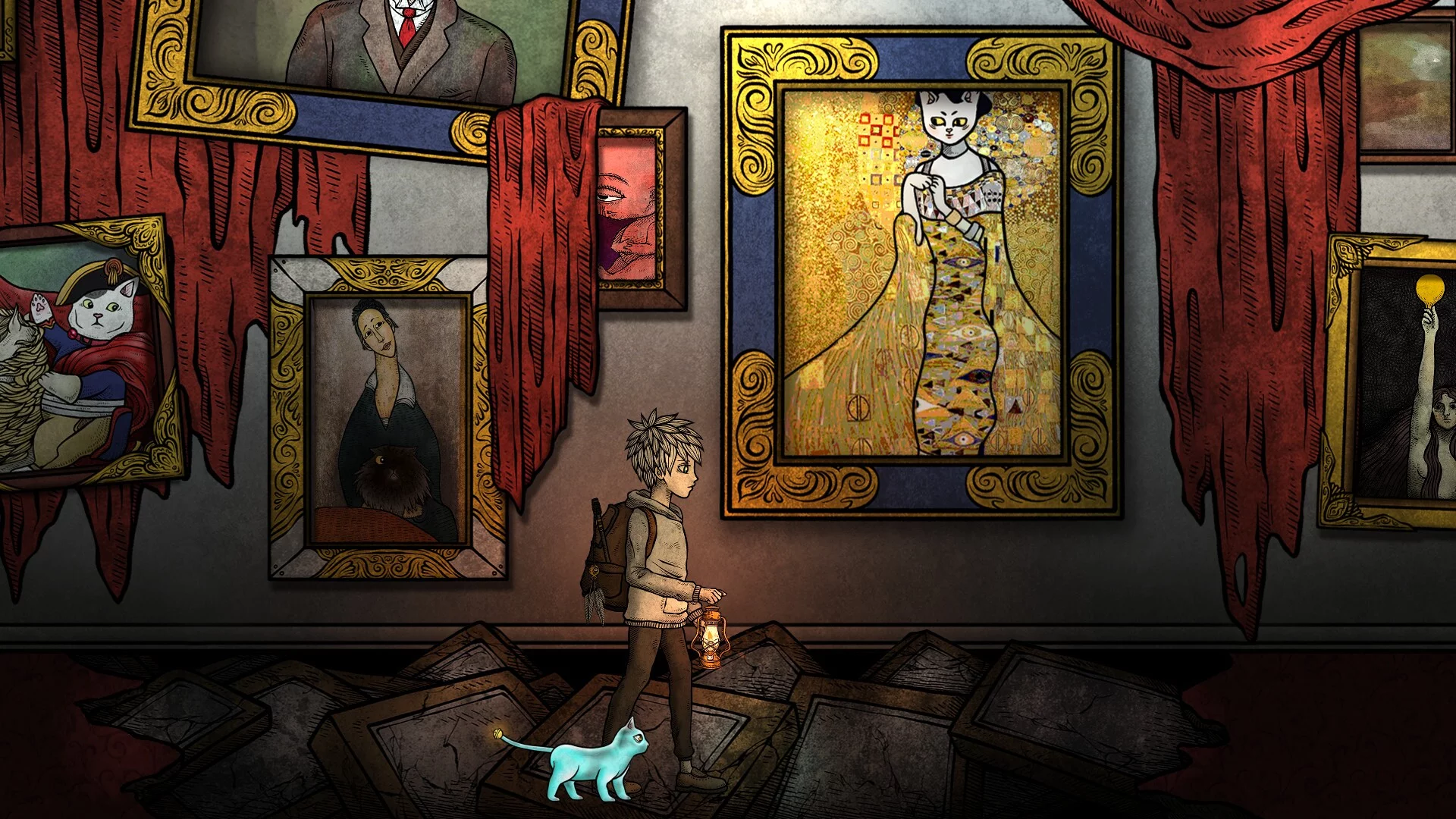 Изображение игры: Cat Museum