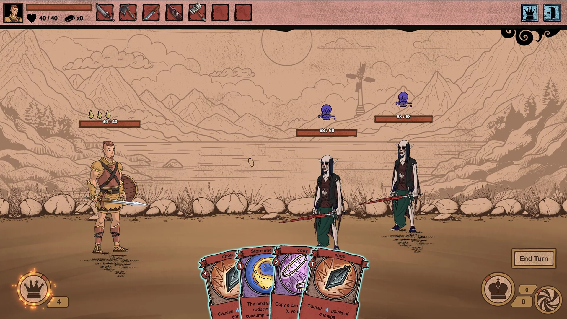 Изображение игры: Curse seal rotation