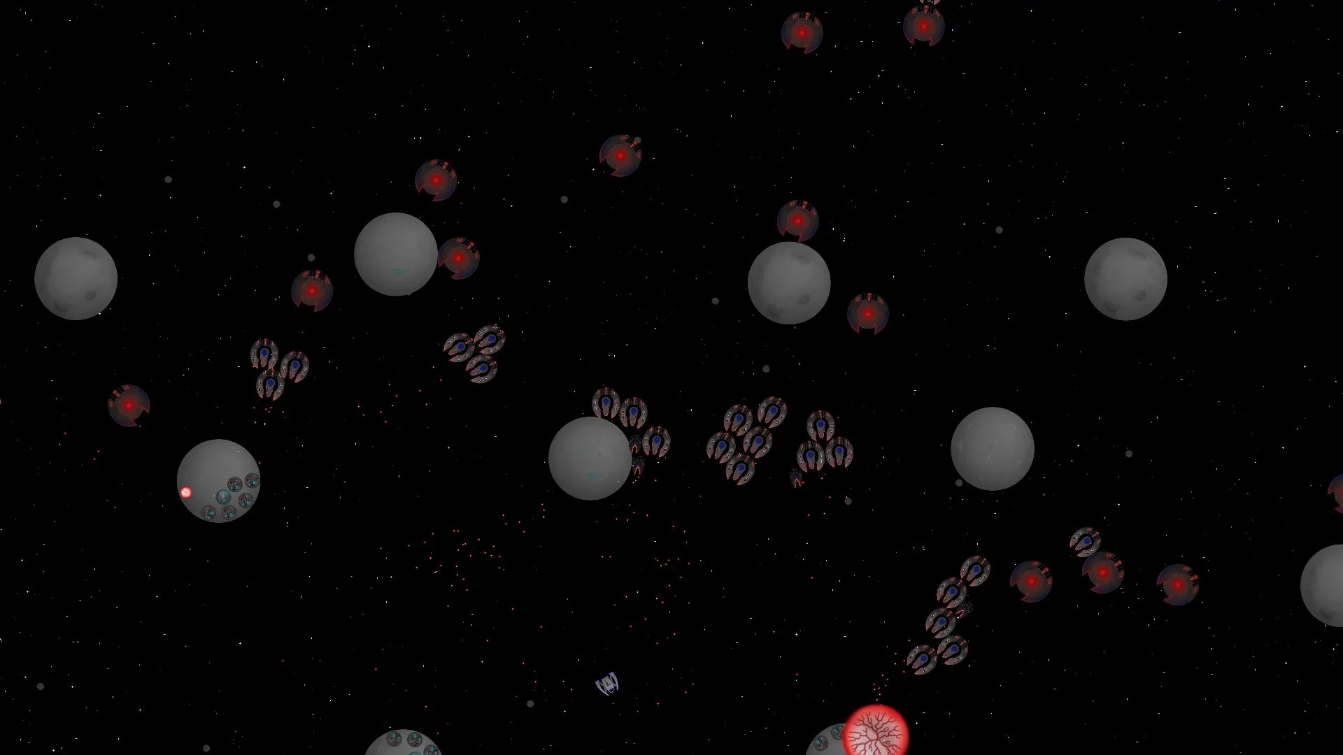 Изображение игры: AsteroidTD