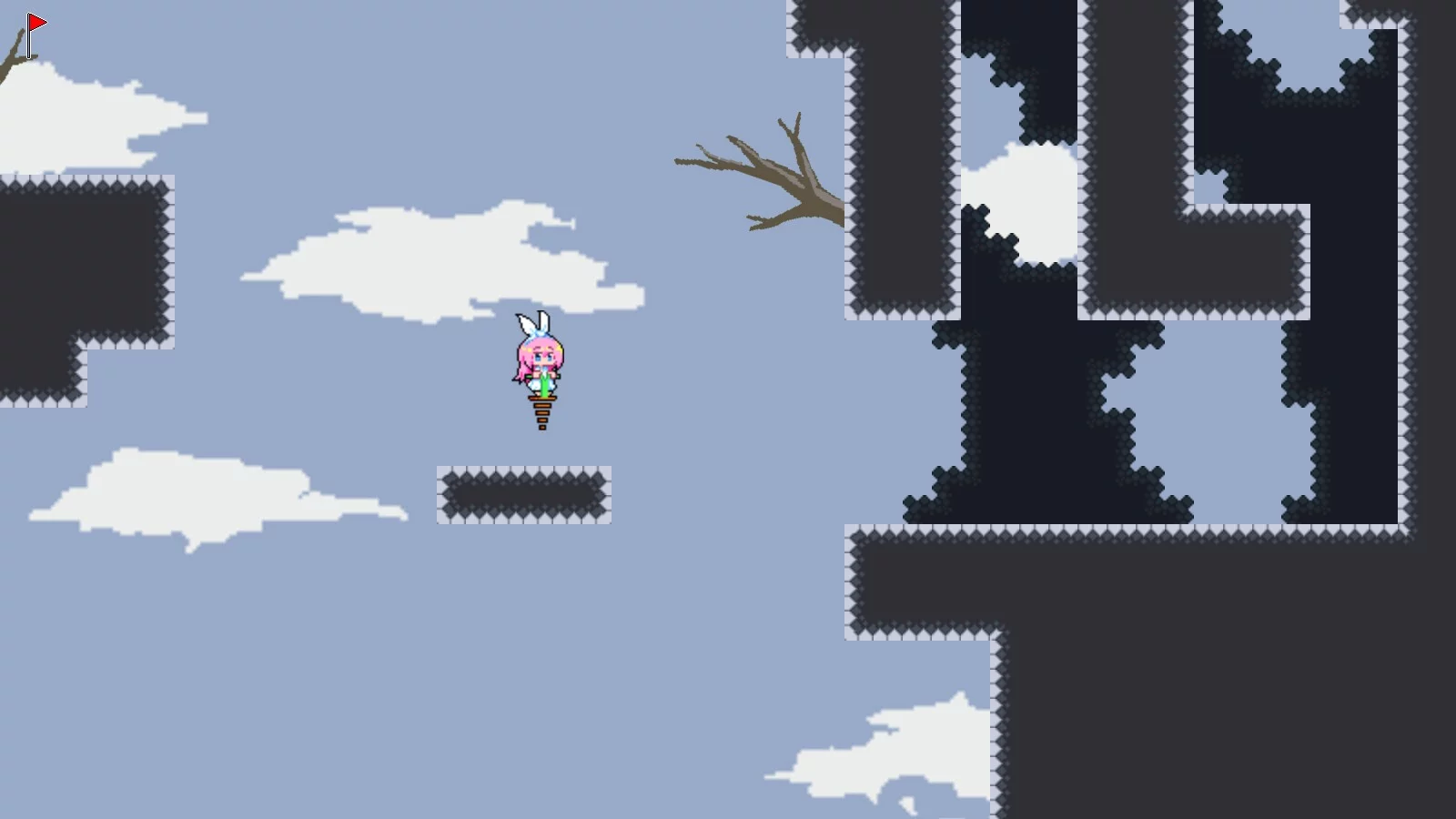 Изображение игры: Hop Spring Girl