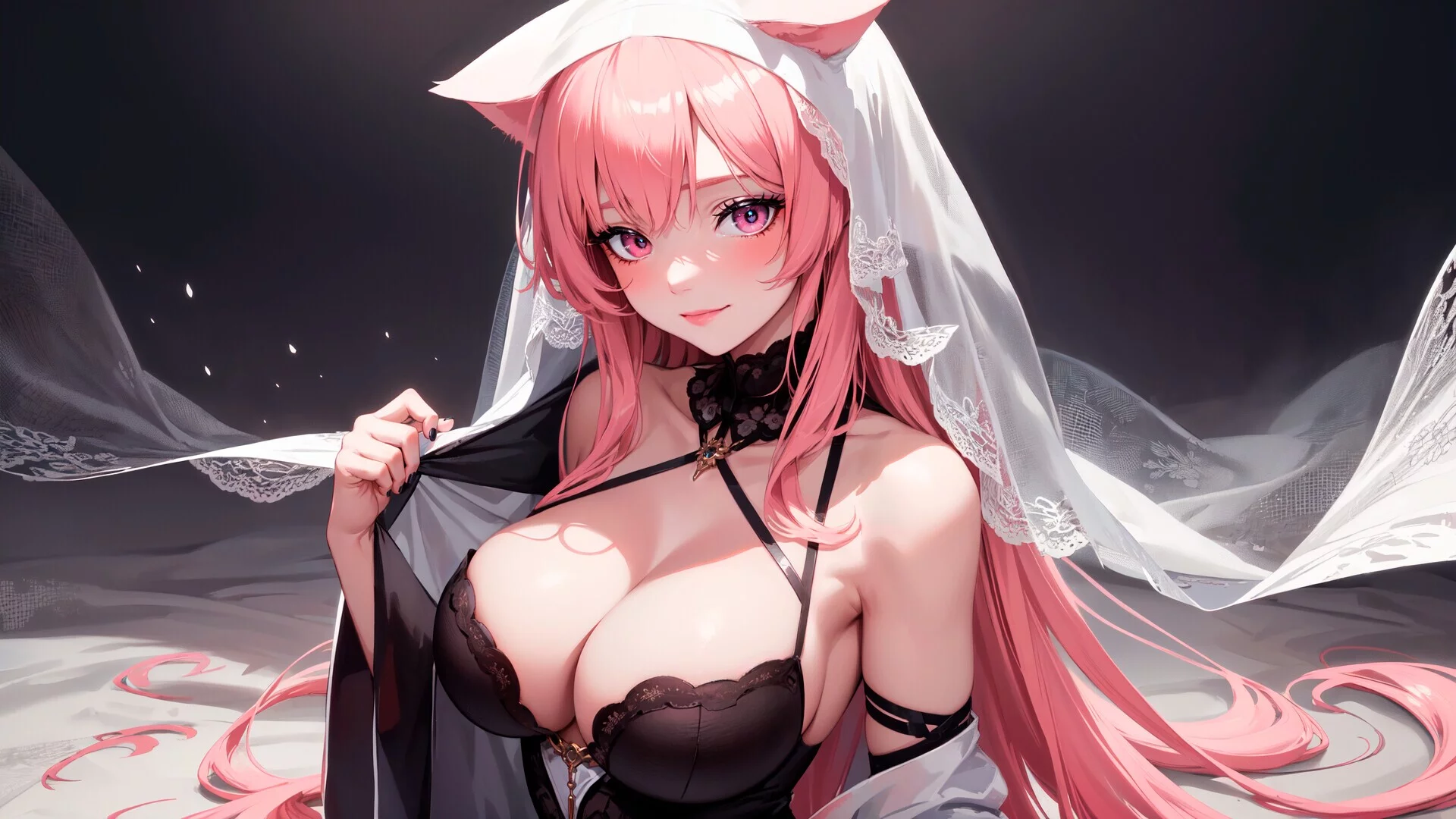 Изображение игры: Neko Girls Puzzle