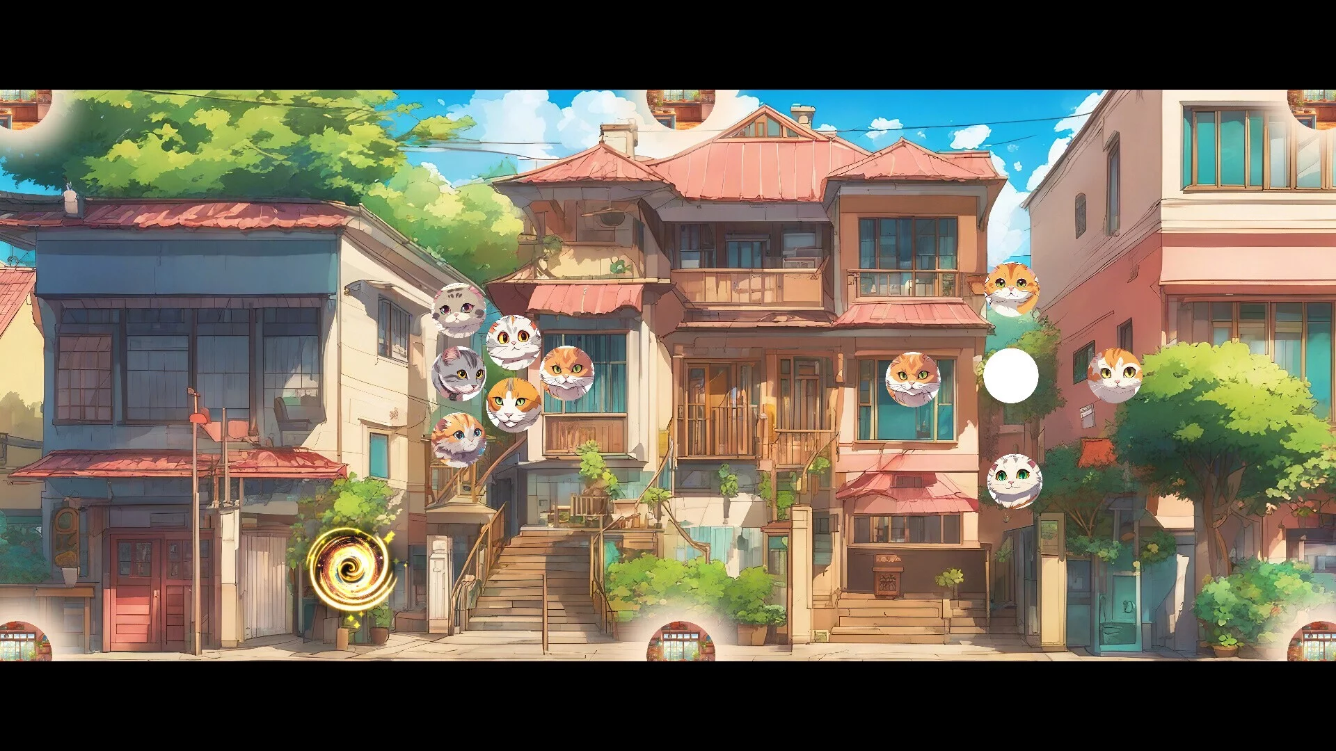 Изображение игры: Cat Billiards