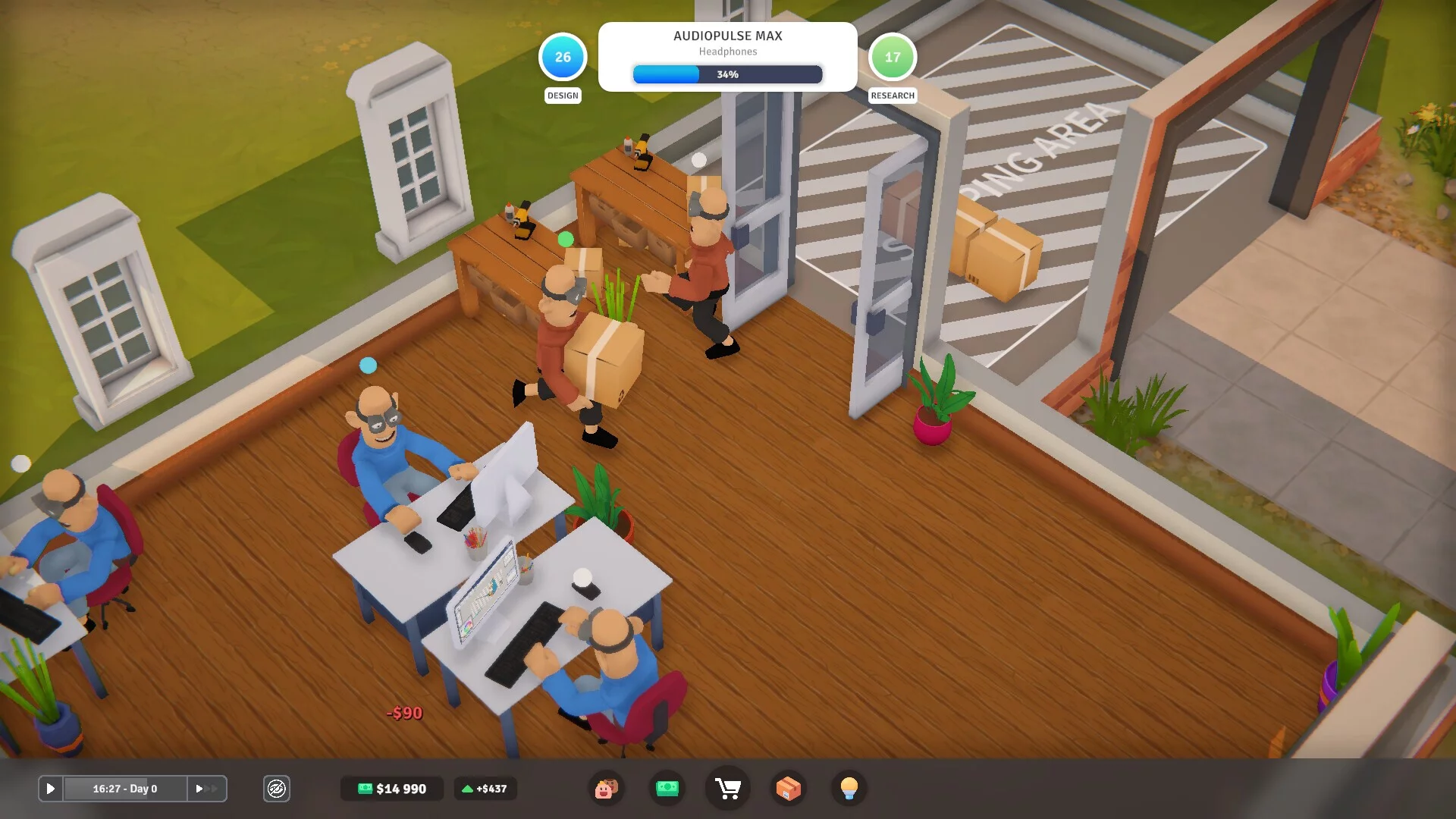 Изображение игры: E-Startup 2: Business Tycoon Prologue
