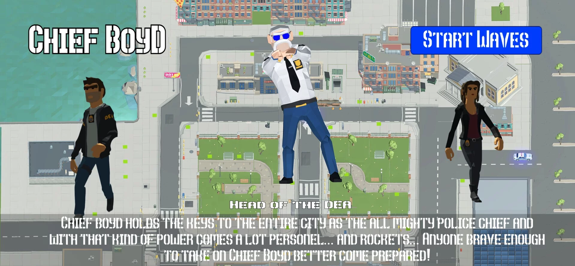 Изображение игры: The Outsider TD
