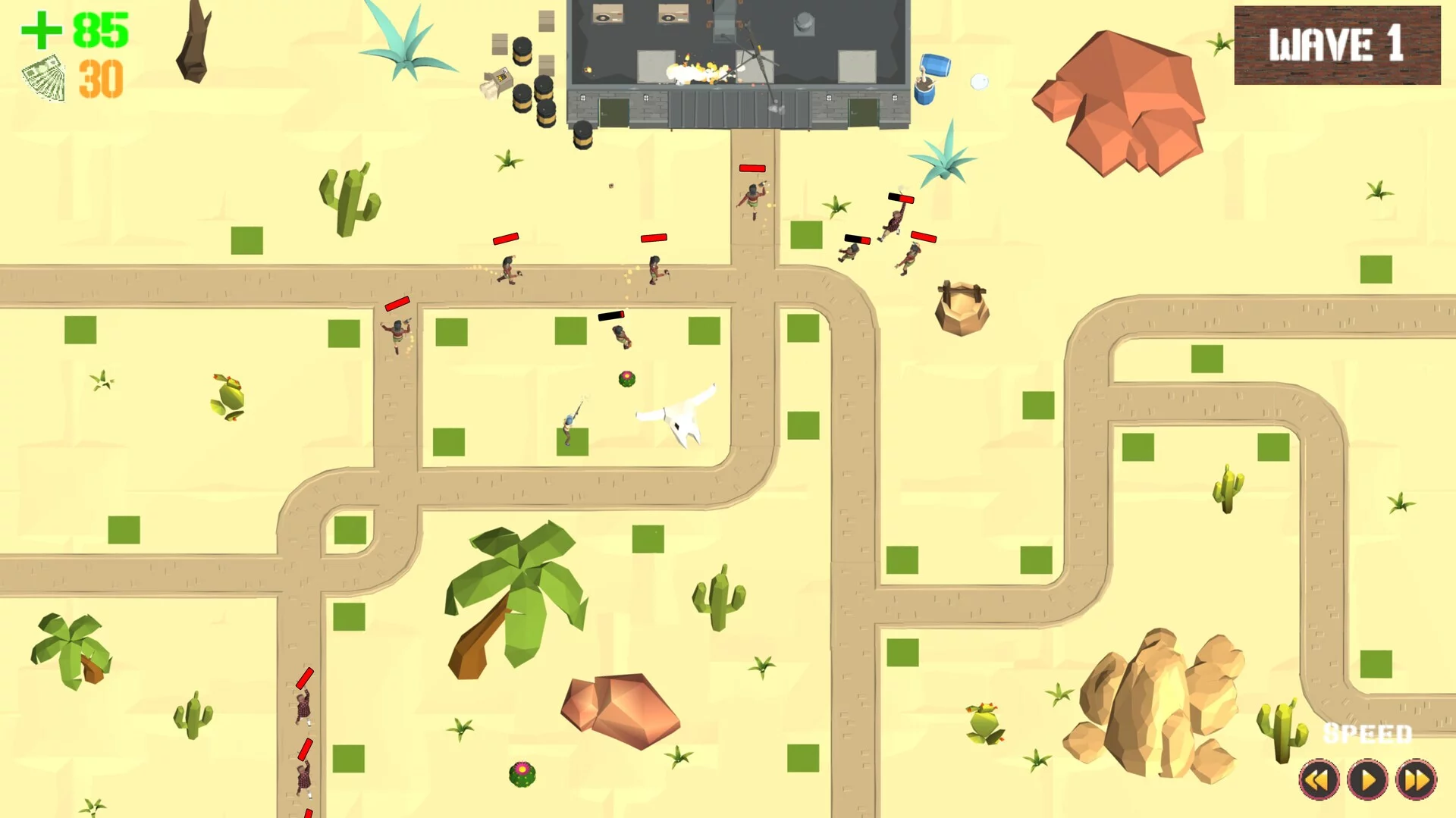Изображение игры: The Outsider TD