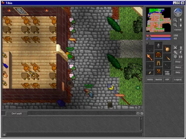 Изображение игры: Tibia