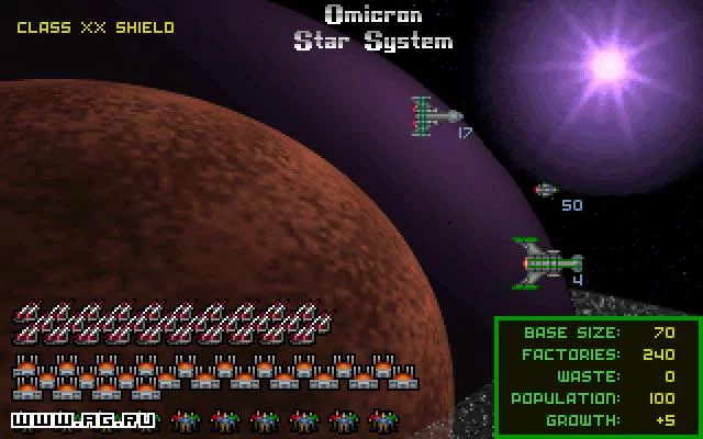 Изображение игры: Master of Orion 1