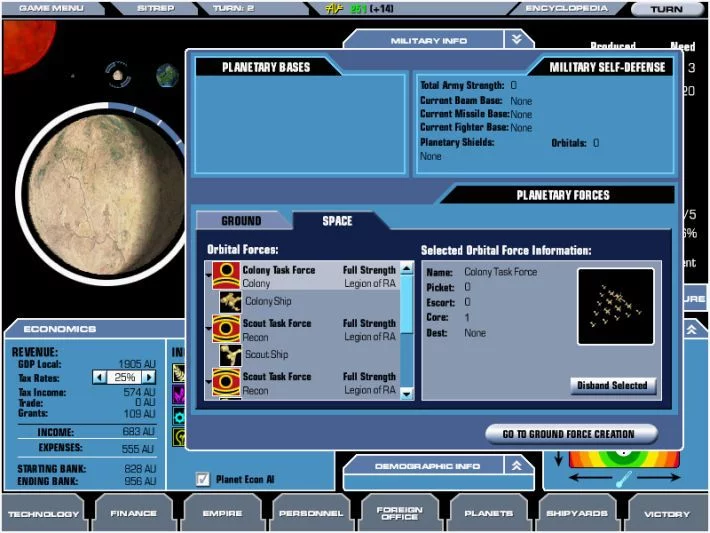 Изображение игры: Master of Orion 3