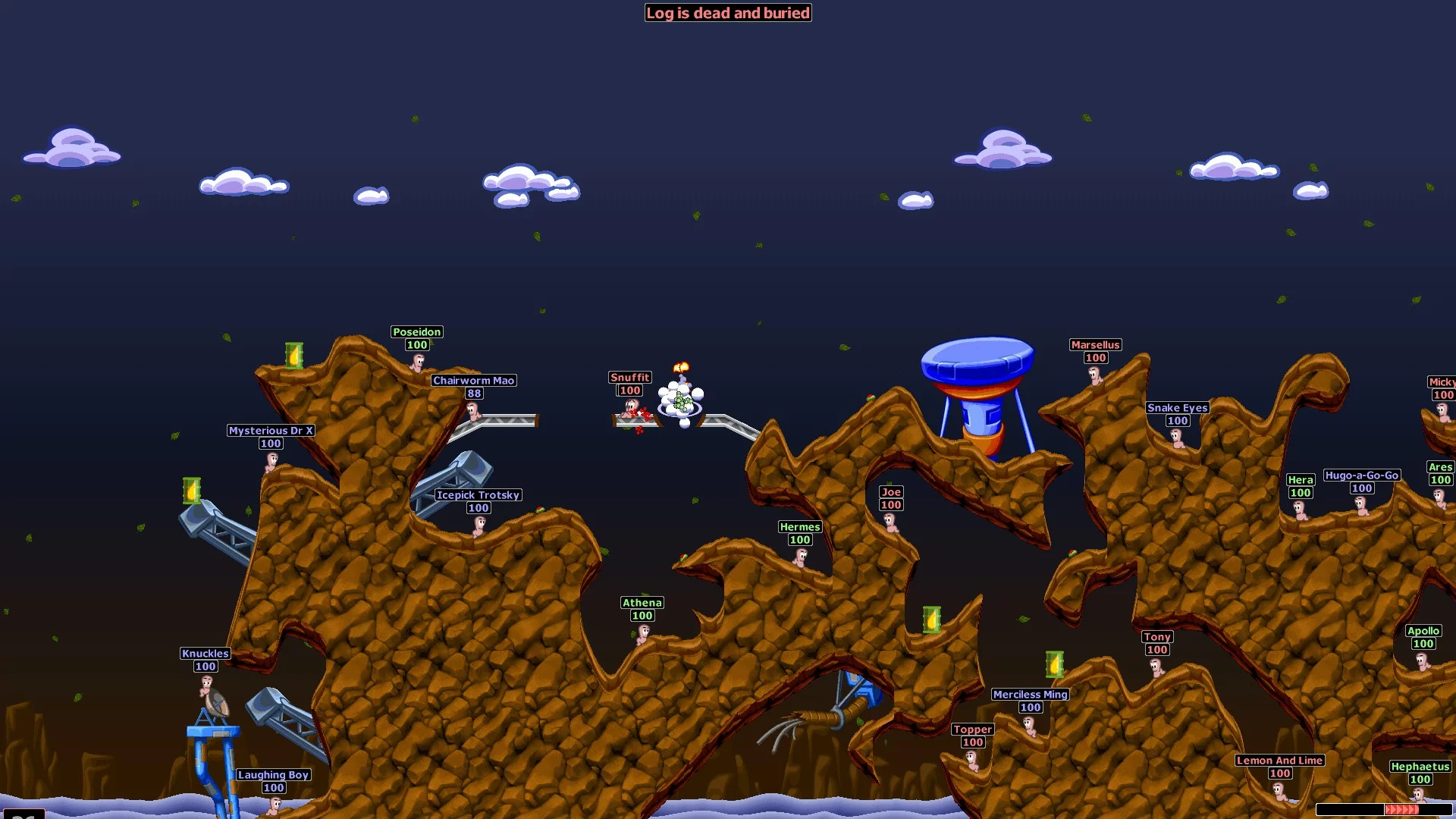 Изображение игры: Worms World Party Remastered