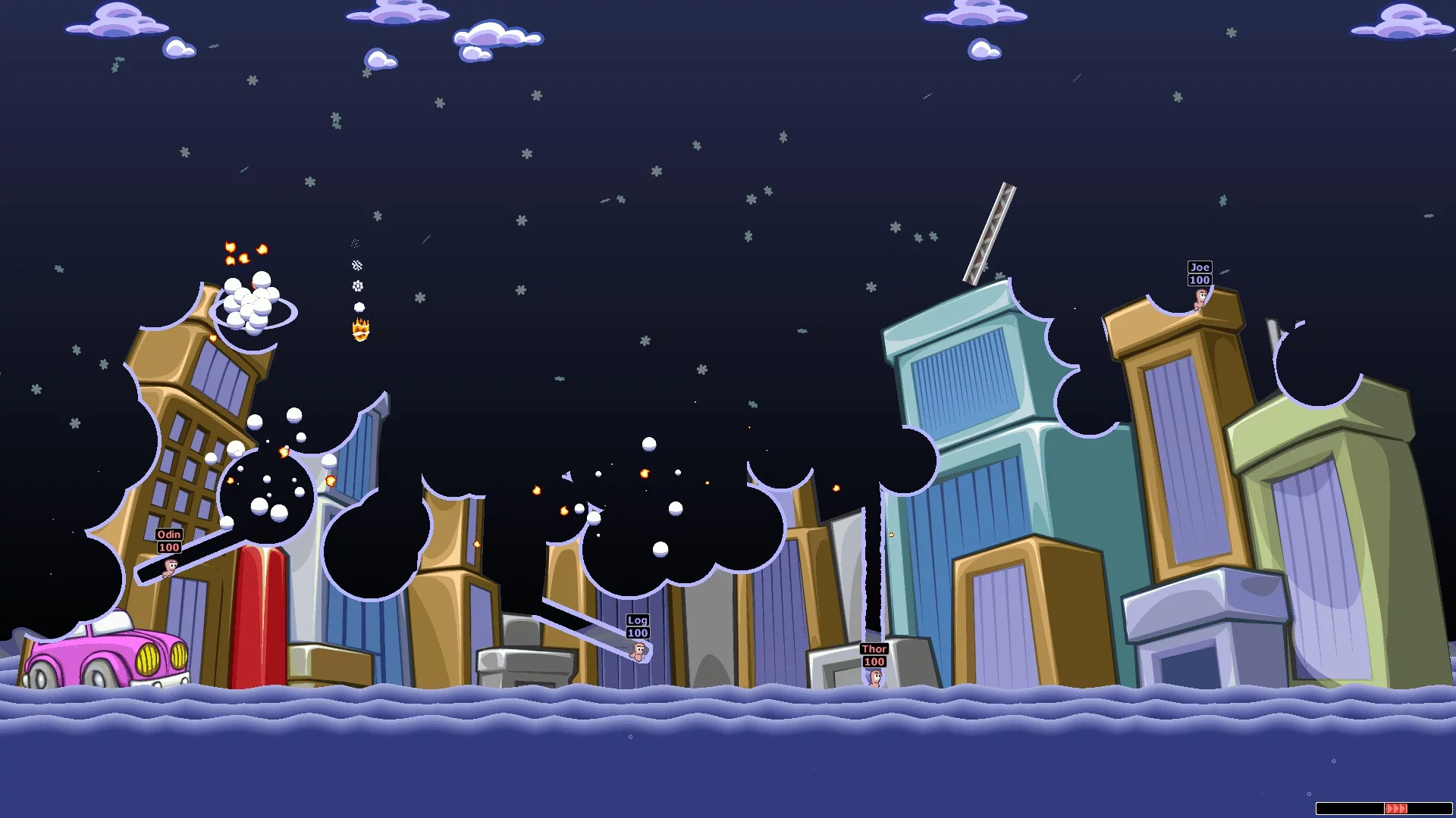 Изображение игры: Worms World Party Remastered