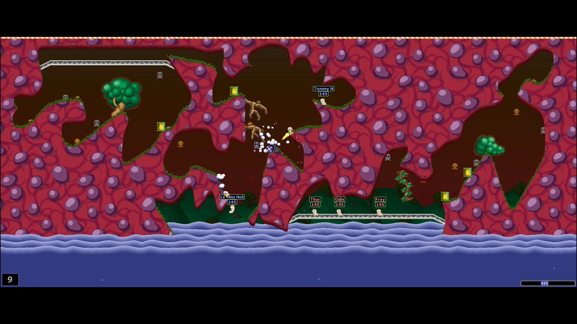 Изображение игры: Worms World Party Remastered