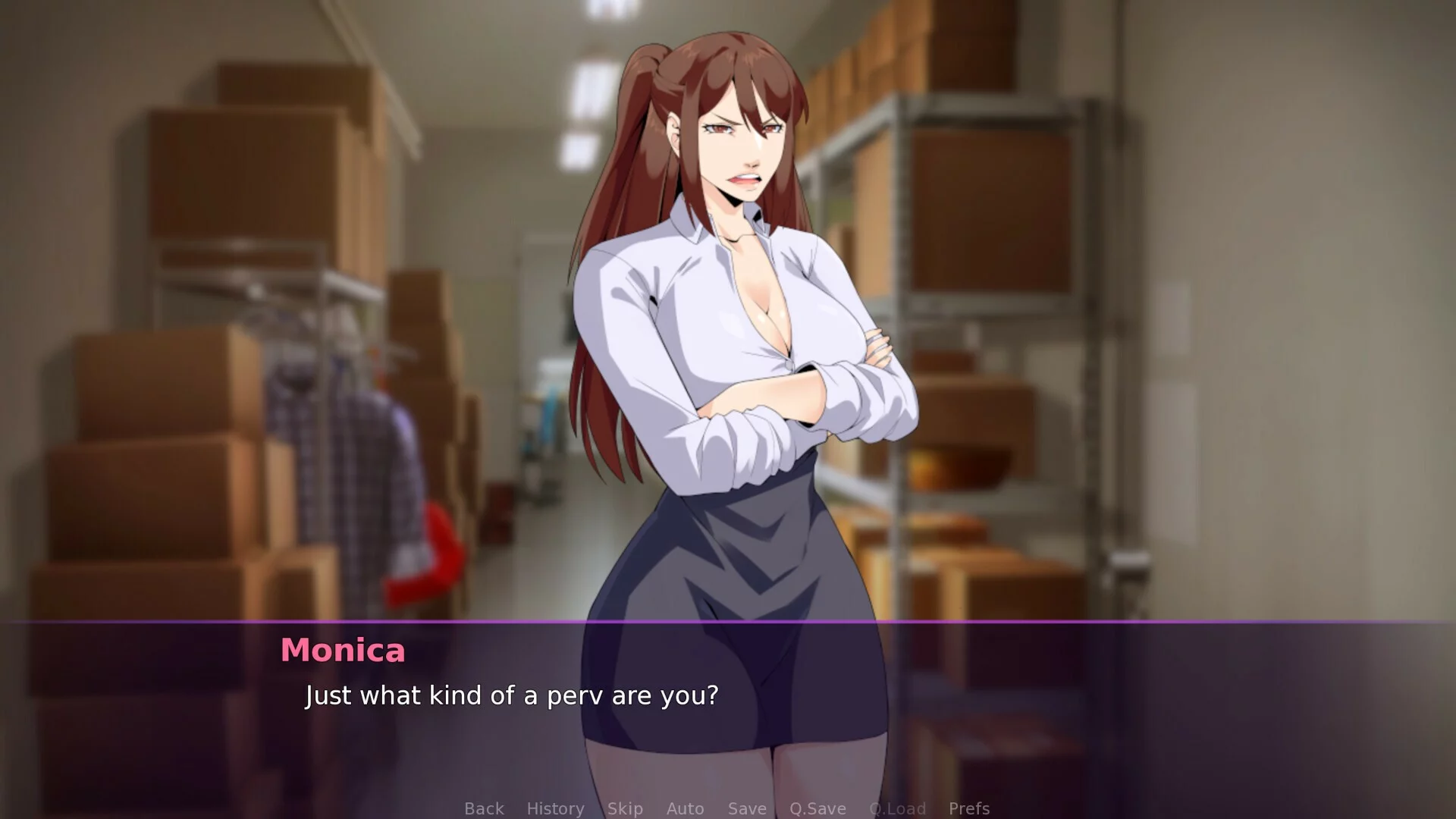 Изображение игры: I got BLACKMAILED by a FUTANARI!