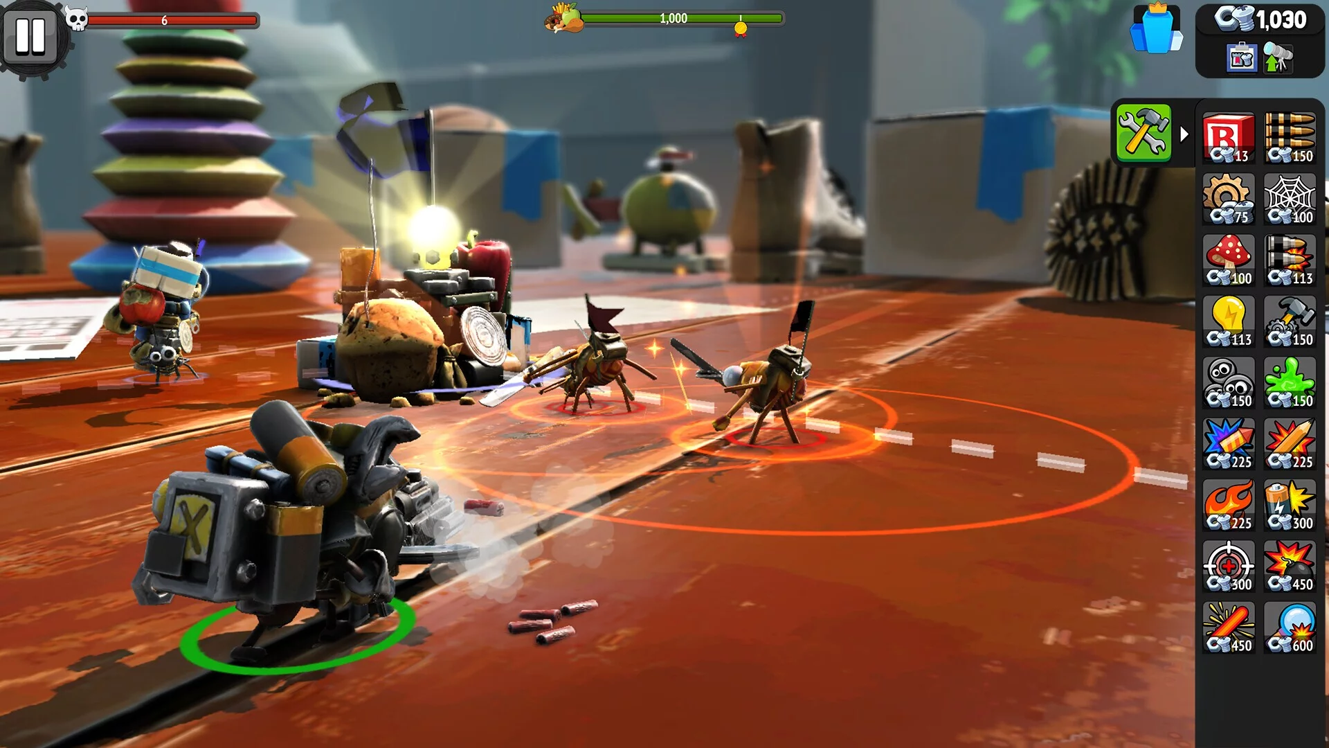 Изображение игры: Bug Heroes: Tower Defense