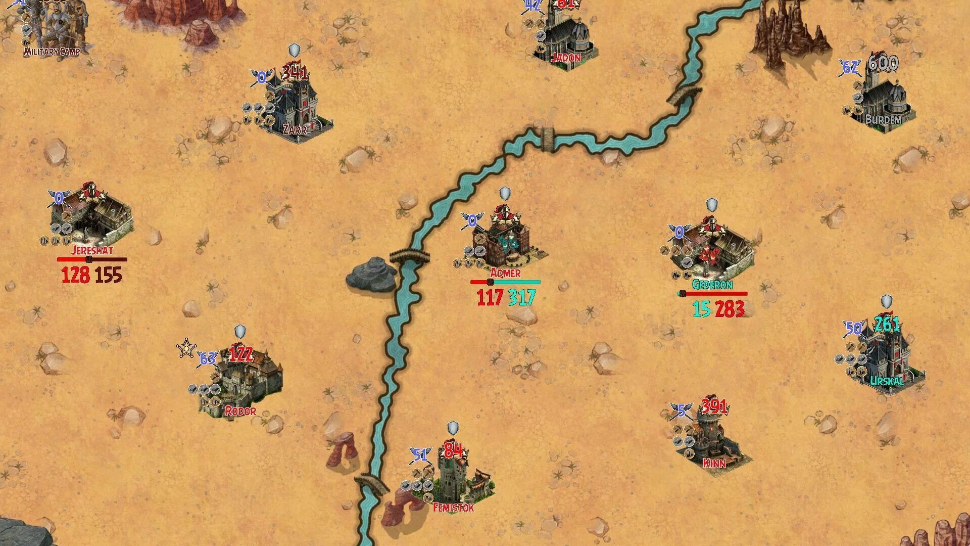 Изображение игры: Castle Conquest: Medieval Strategy