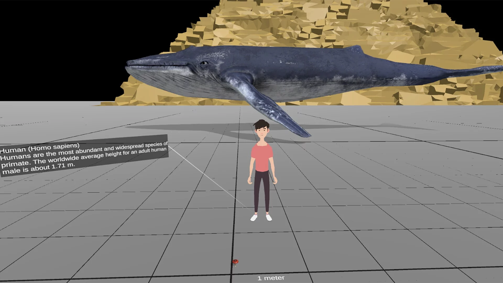Изображение игры: Universe Size Comparison VR