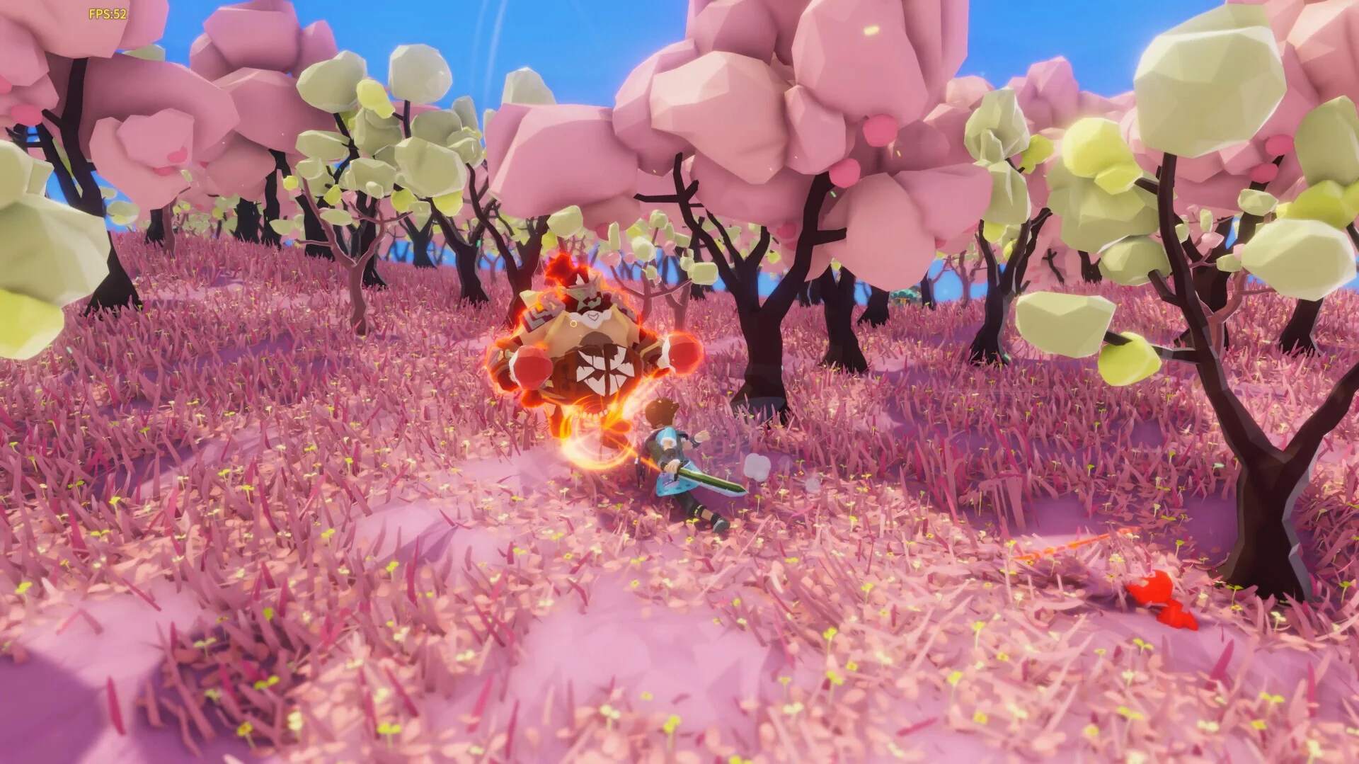 Изображение игры: Pathless Woods