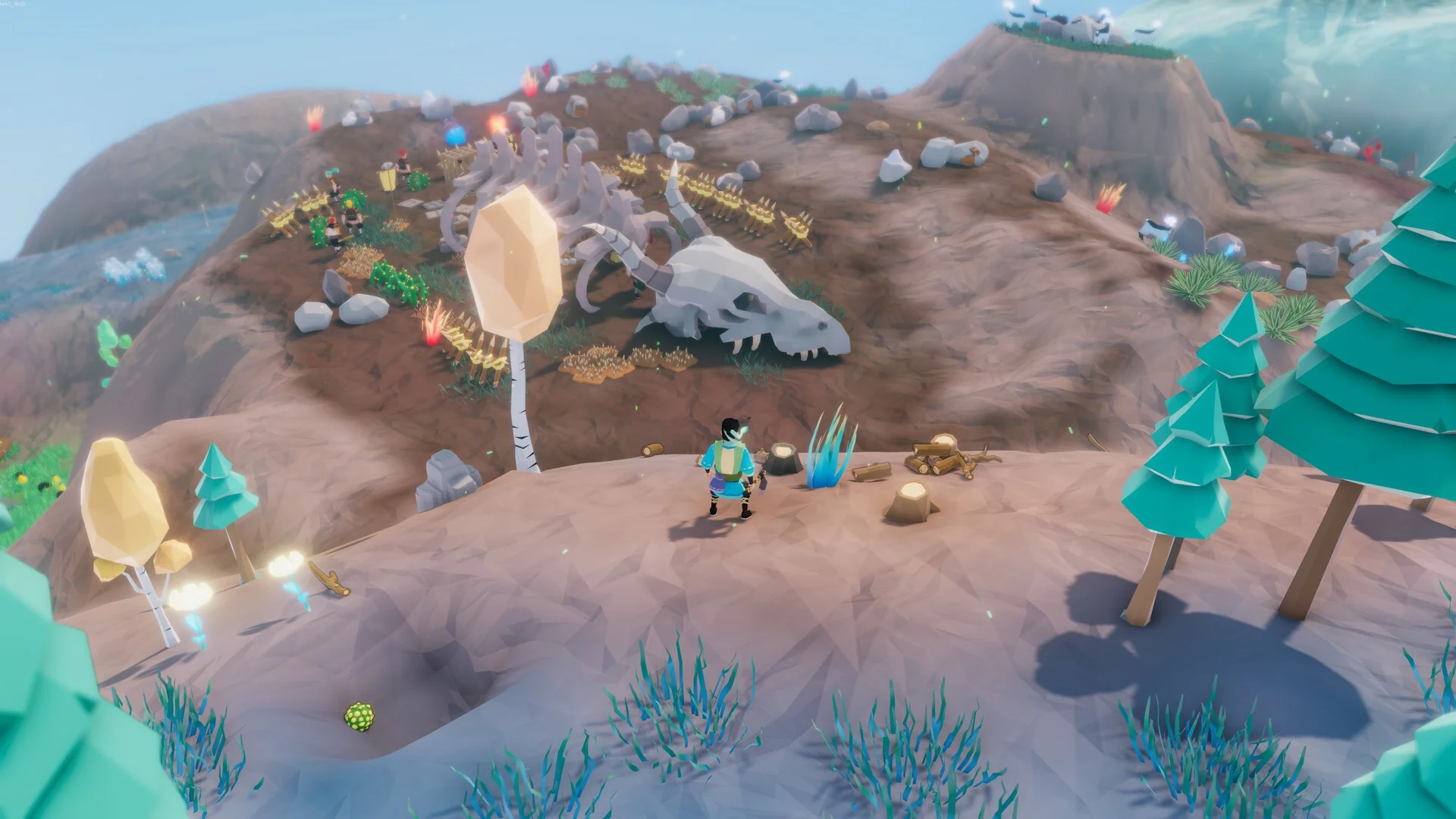 Изображение игры: Pathless Woods