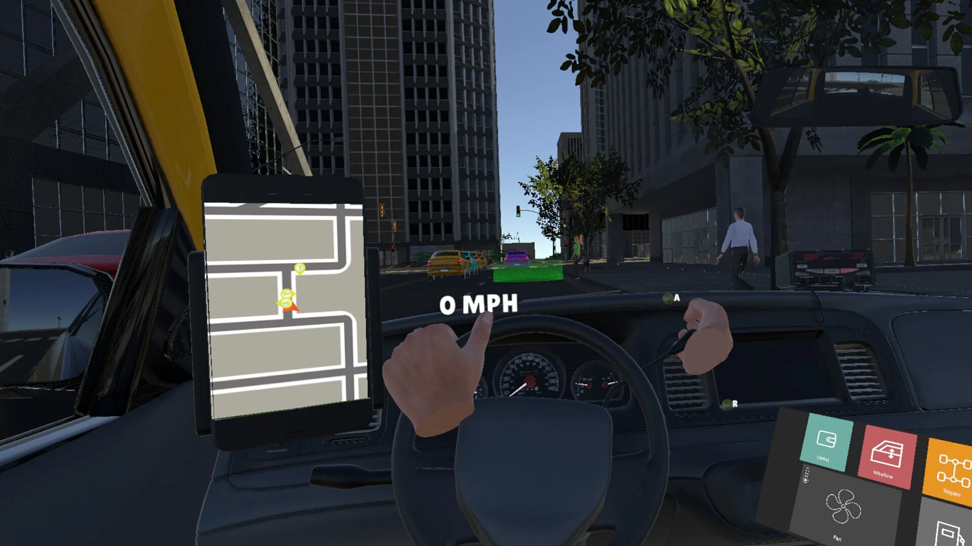 Изображение игры: Taxi Driver Life VR