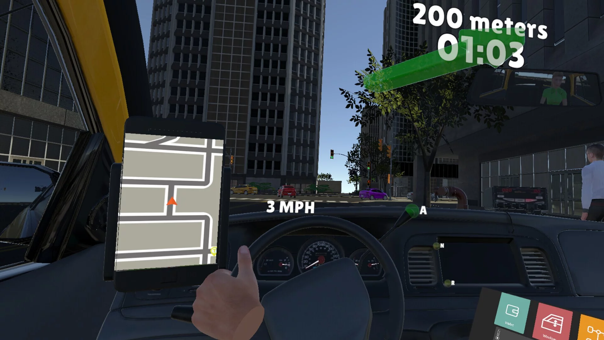 Изображение игры: Taxi Driver Life VR