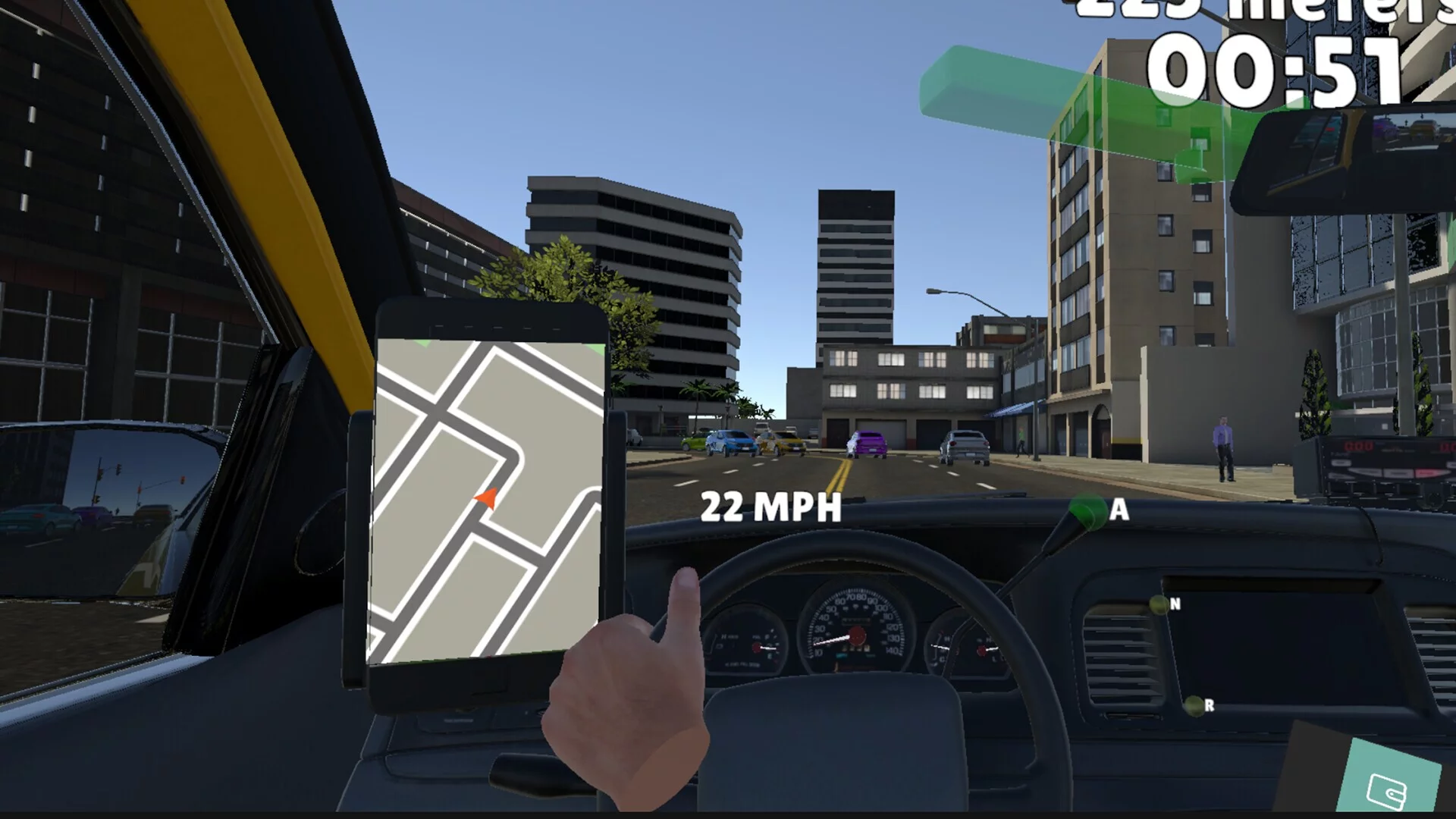 Изображение игры: Taxi Driver Life VR