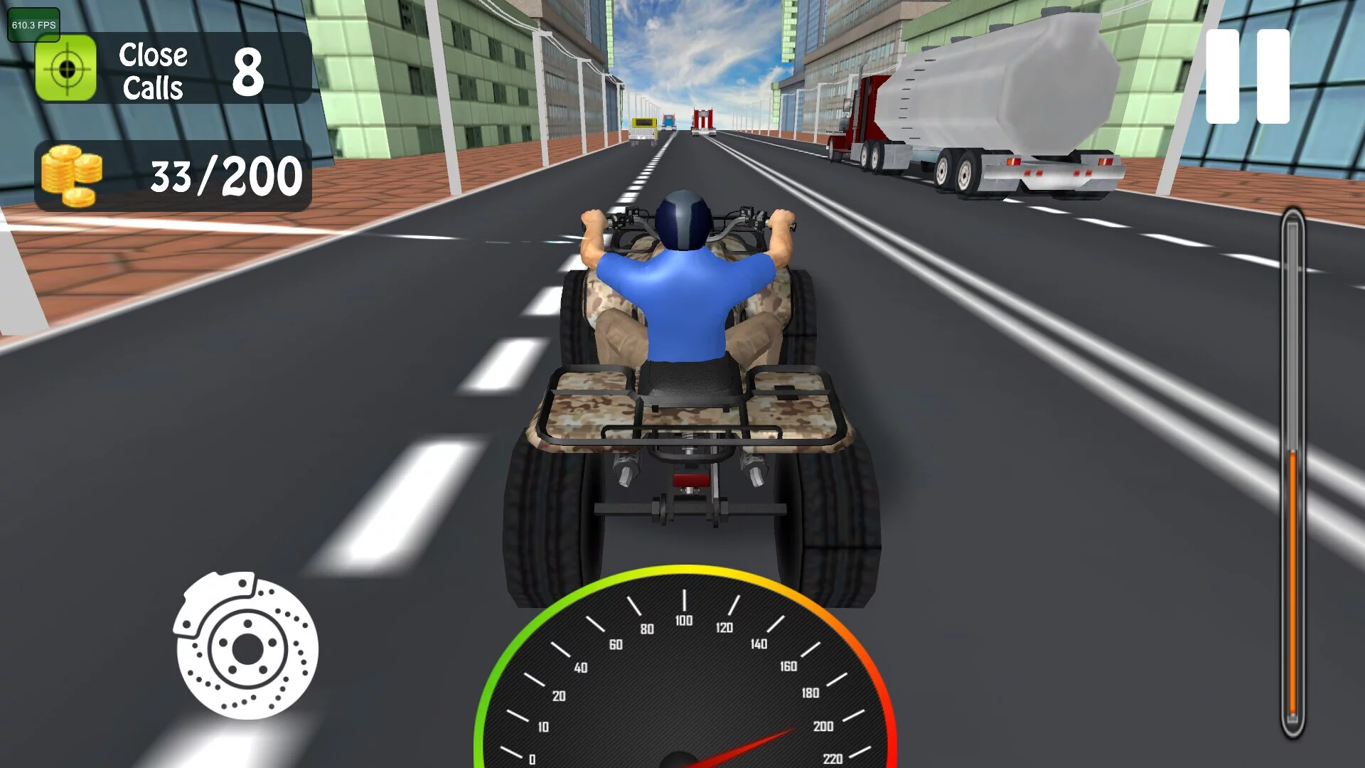 Изображение игры: Quad Bike Crazy Driver