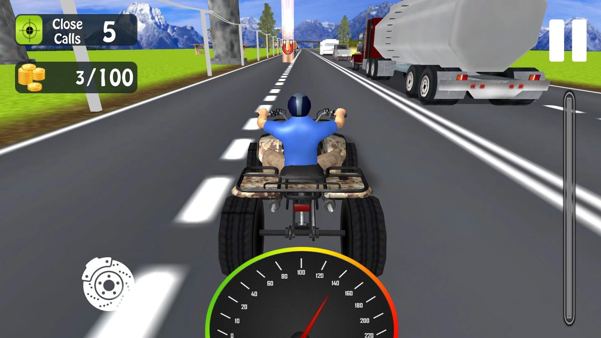Изображение игры: Quad Bike Crazy Driver