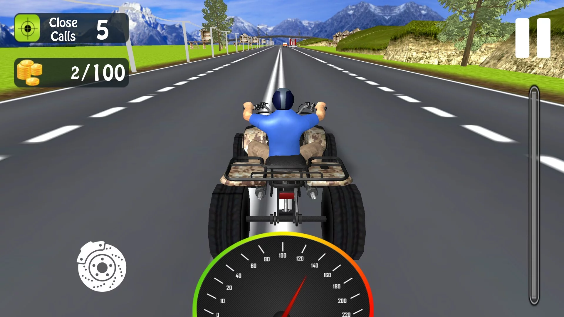 Изображение игры: Quad Bike Crazy Driver