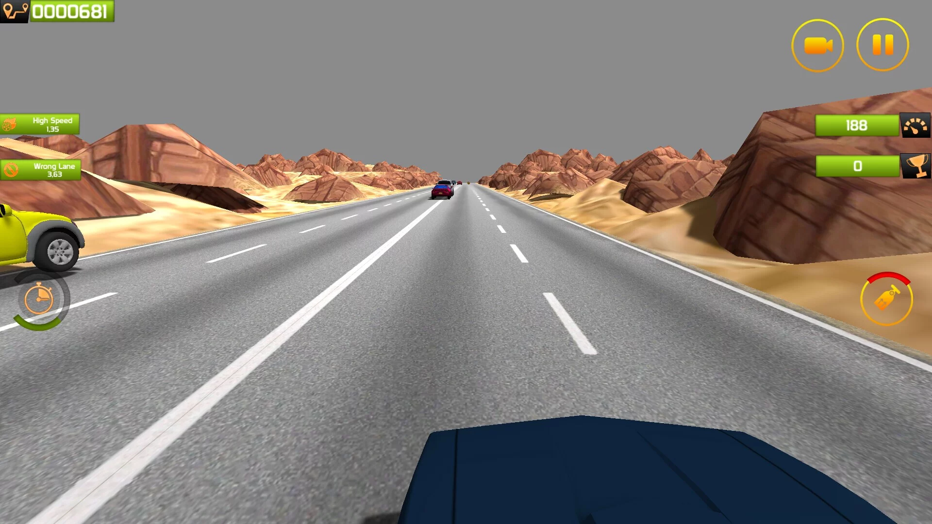 Изображение игры: Roadway Traffic Racer