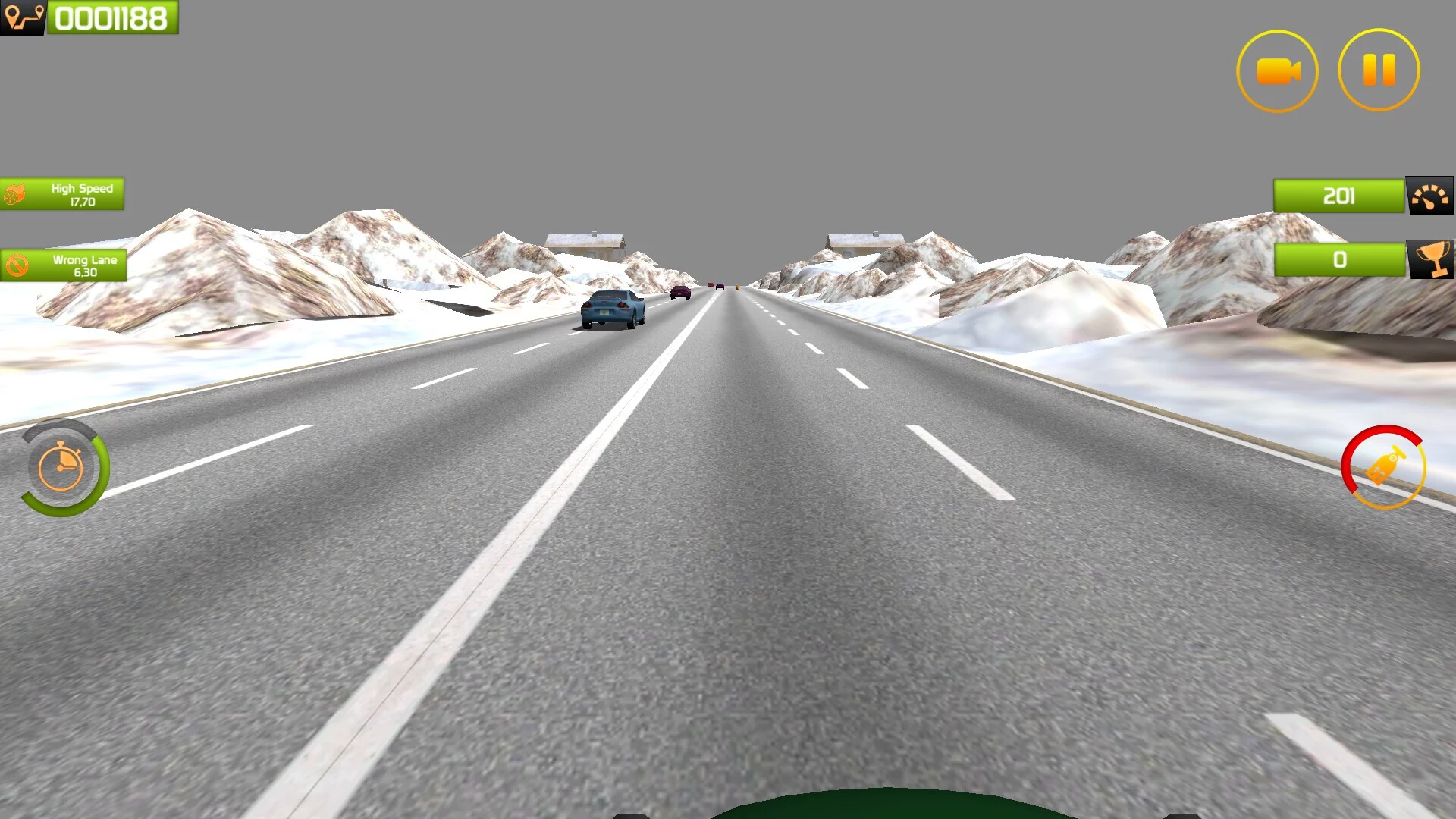 Изображение игры: Roadway Traffic Racer