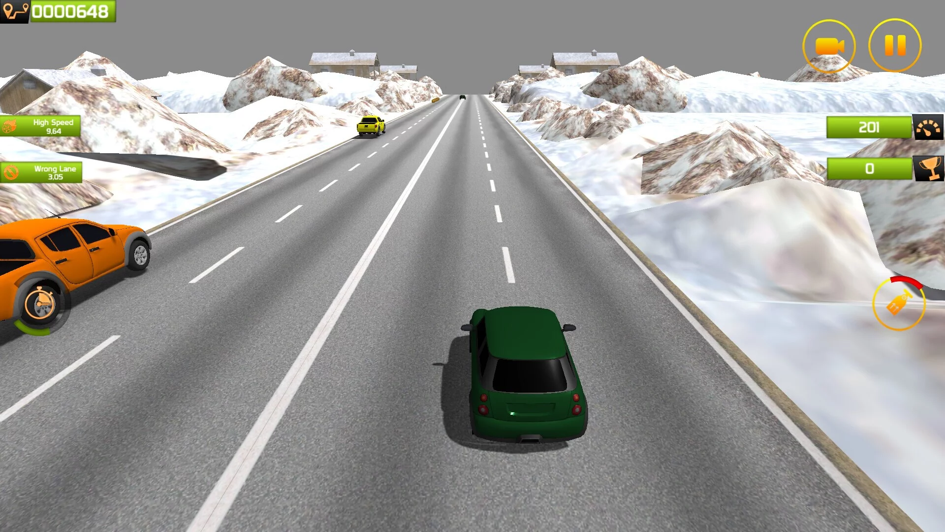 Изображение игры: Roadway Traffic Racer