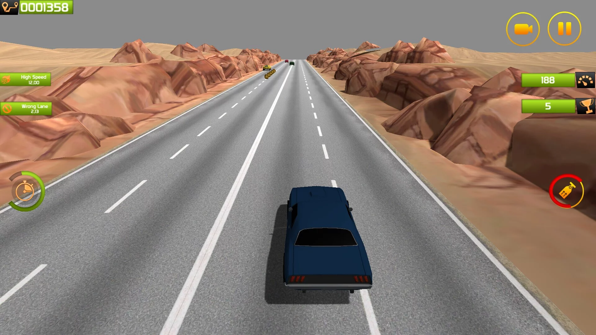 Изображение игры: Roadway Traffic Racer