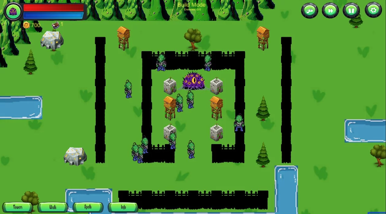 Изображение игры: Eye of the Void: Unleashed - Tower Defense