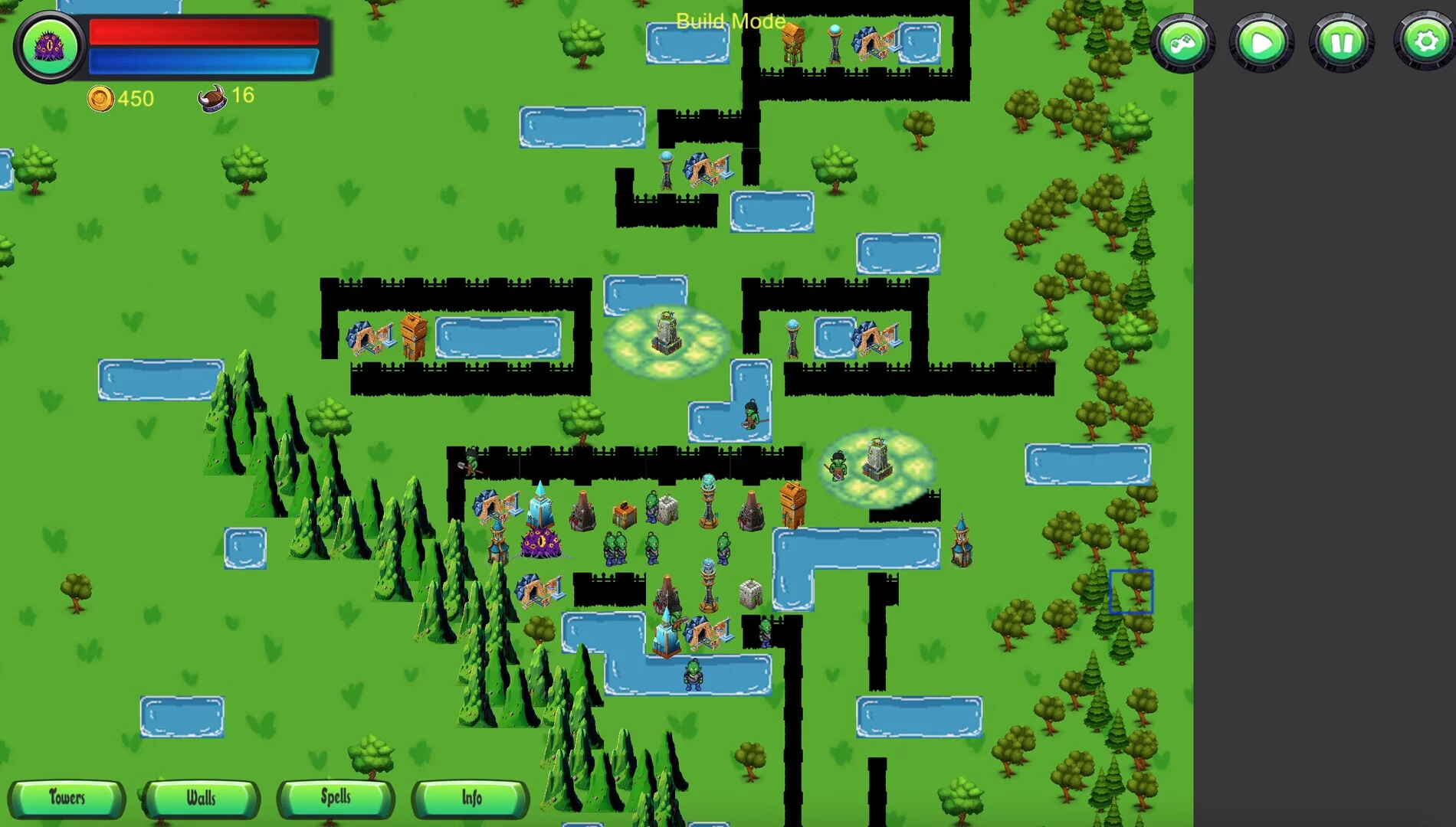 Изображение игры: Eye of the Void: Unleashed - Tower Defense