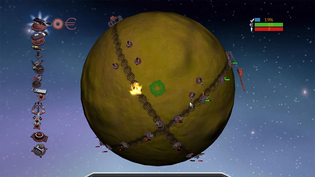 Изображение игры: Colony Defense
