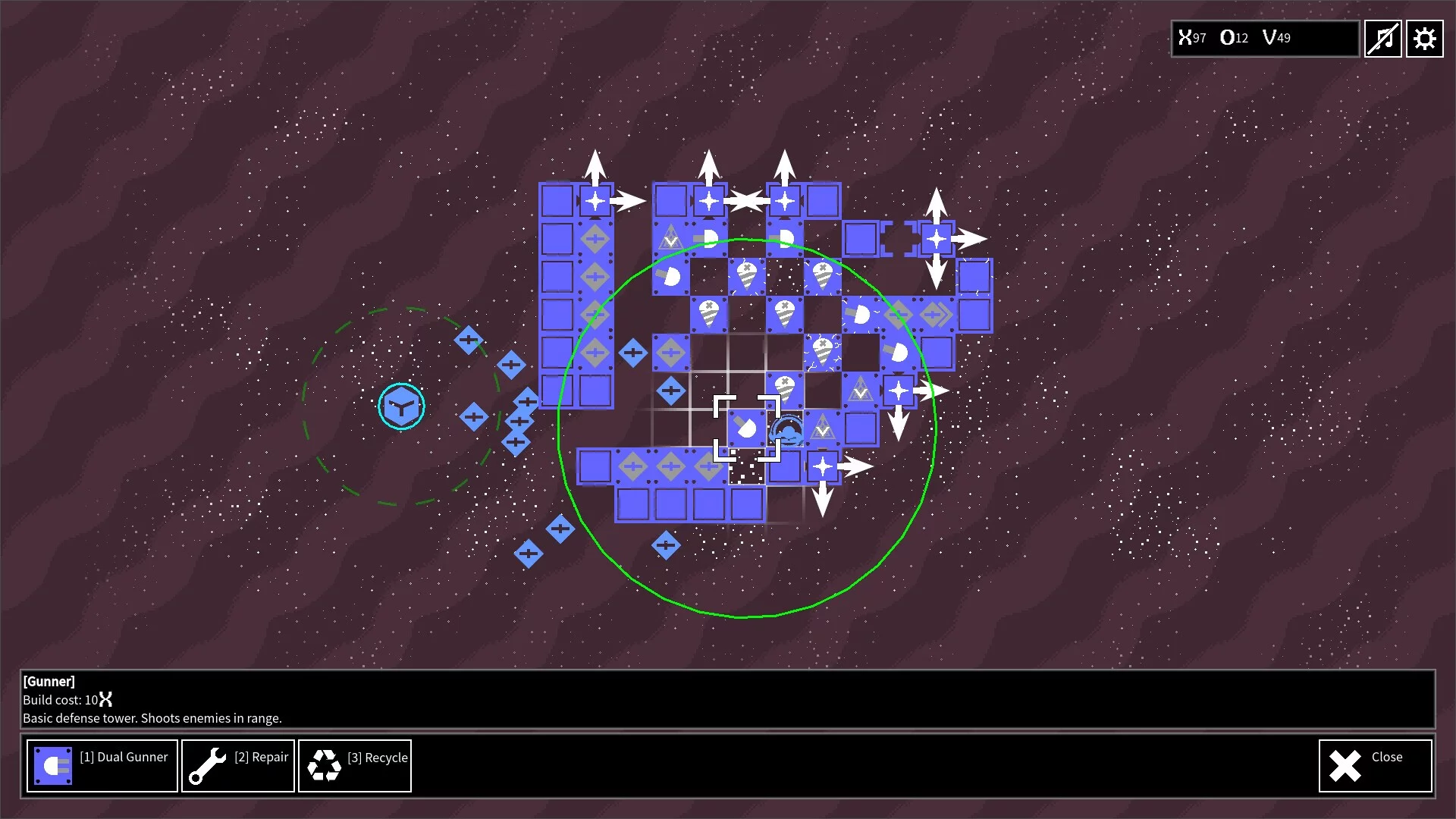 Изображение игры: Swarm Fortress