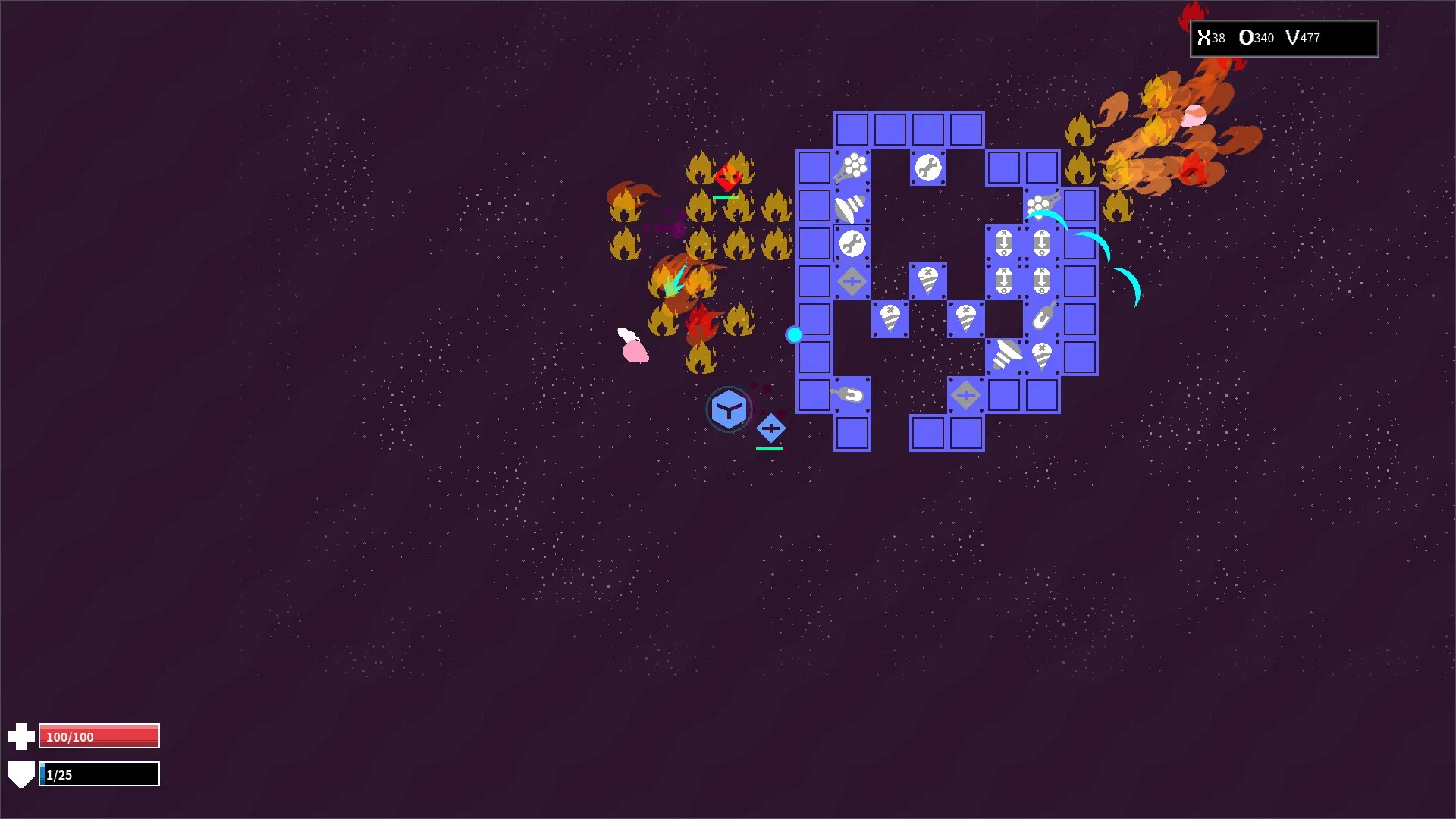Изображение игры: Swarm Fortress