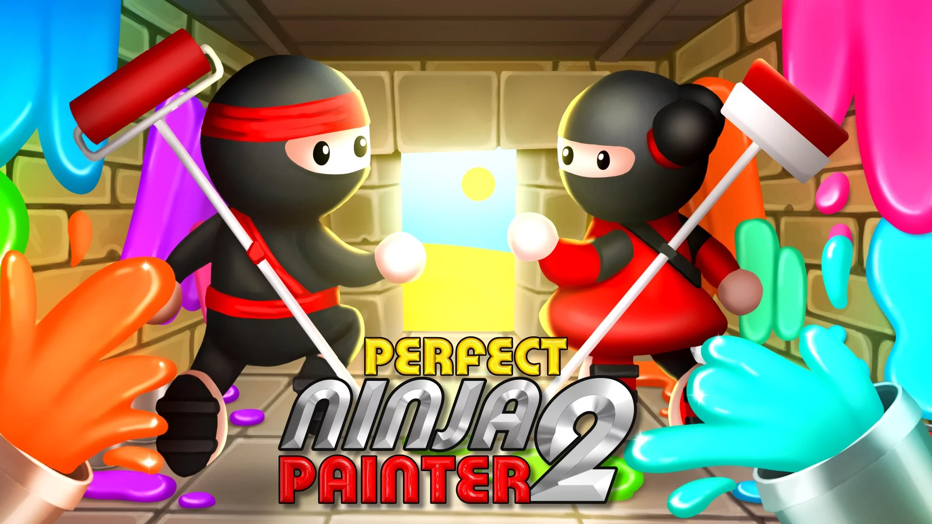 Изображение игры: Perfect Ninja Painter 2